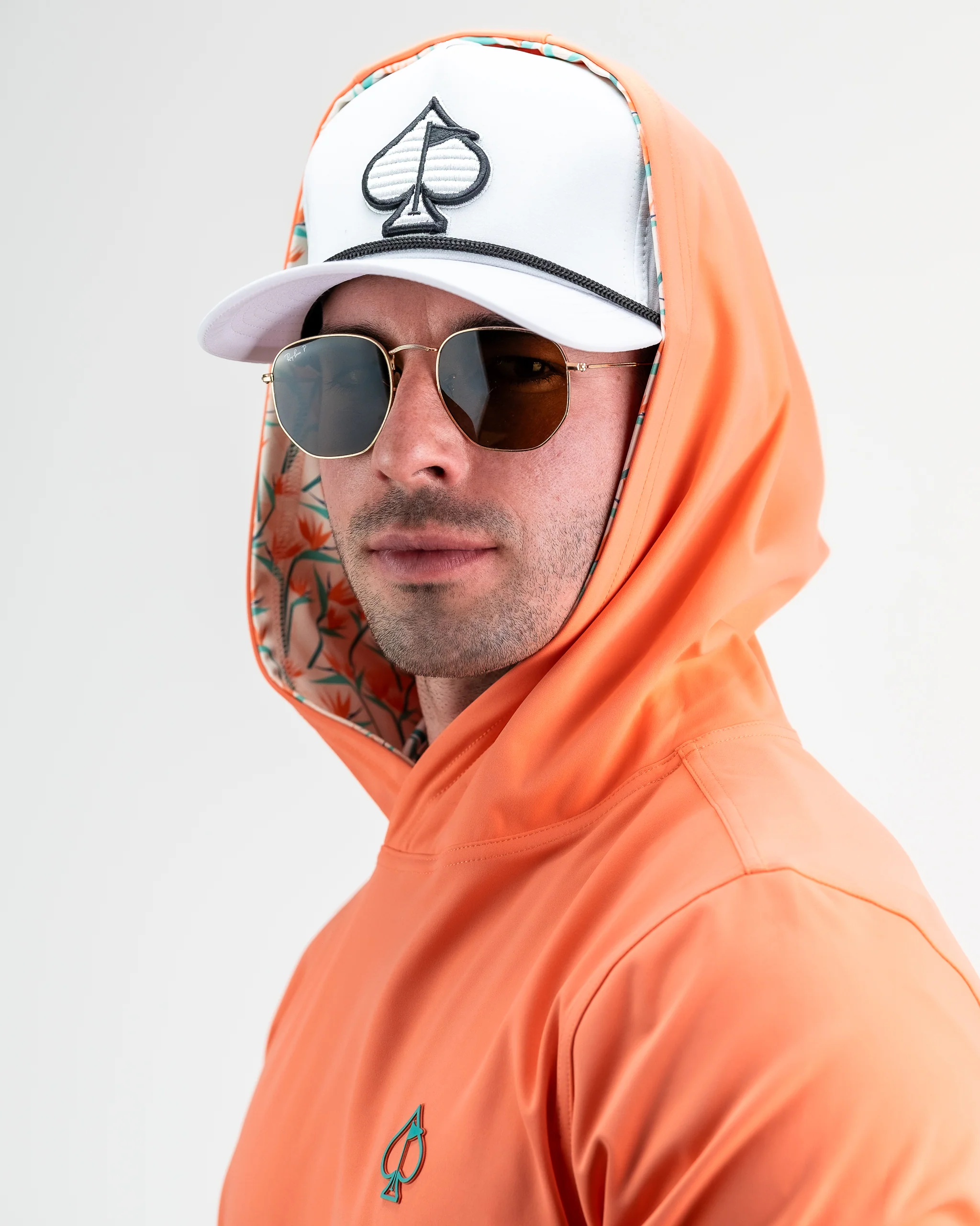 Performance Golf Hoodie - Birds of Paradise - Image 10