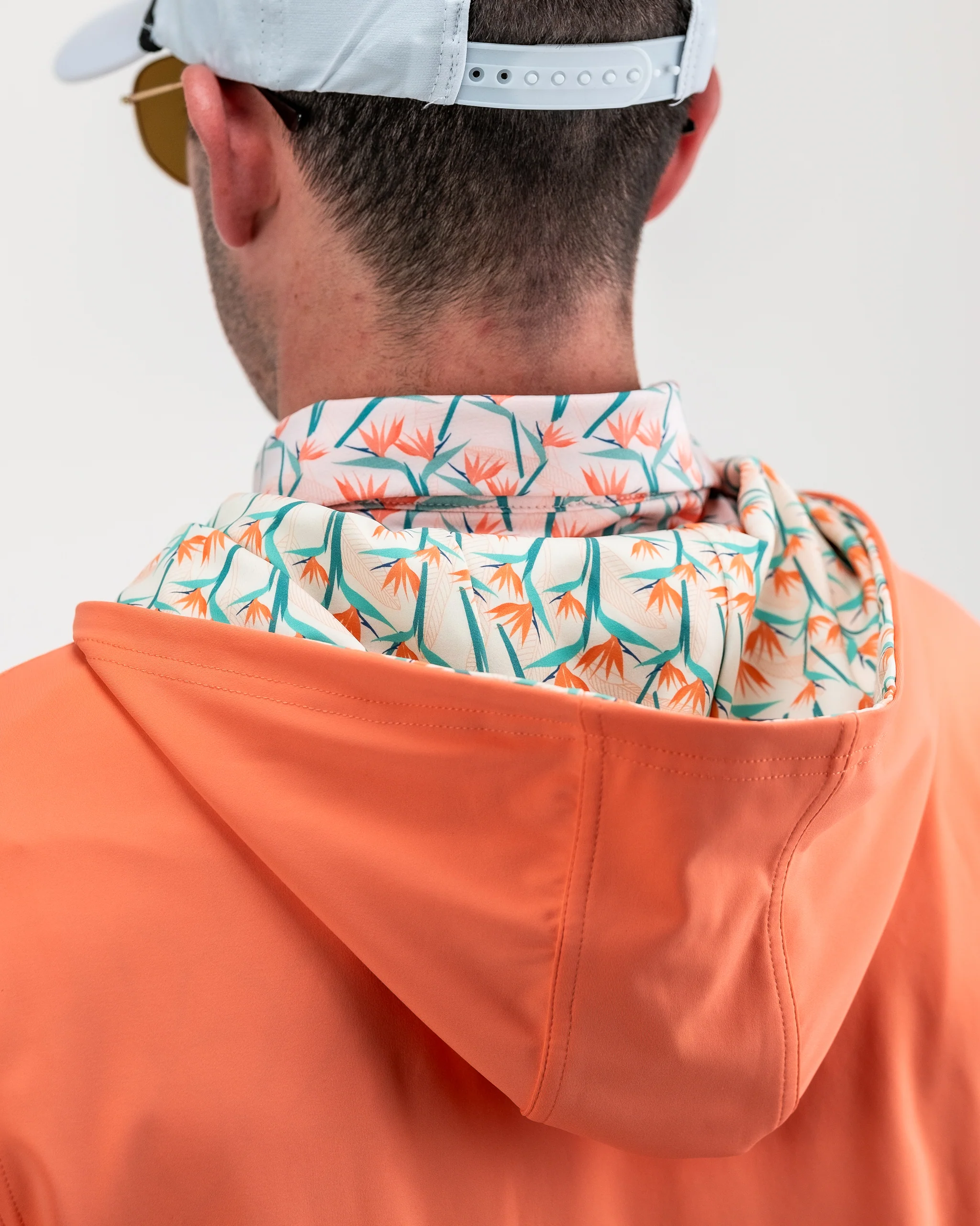Performance Golf Hoodie - Birds of Paradise - Image 5