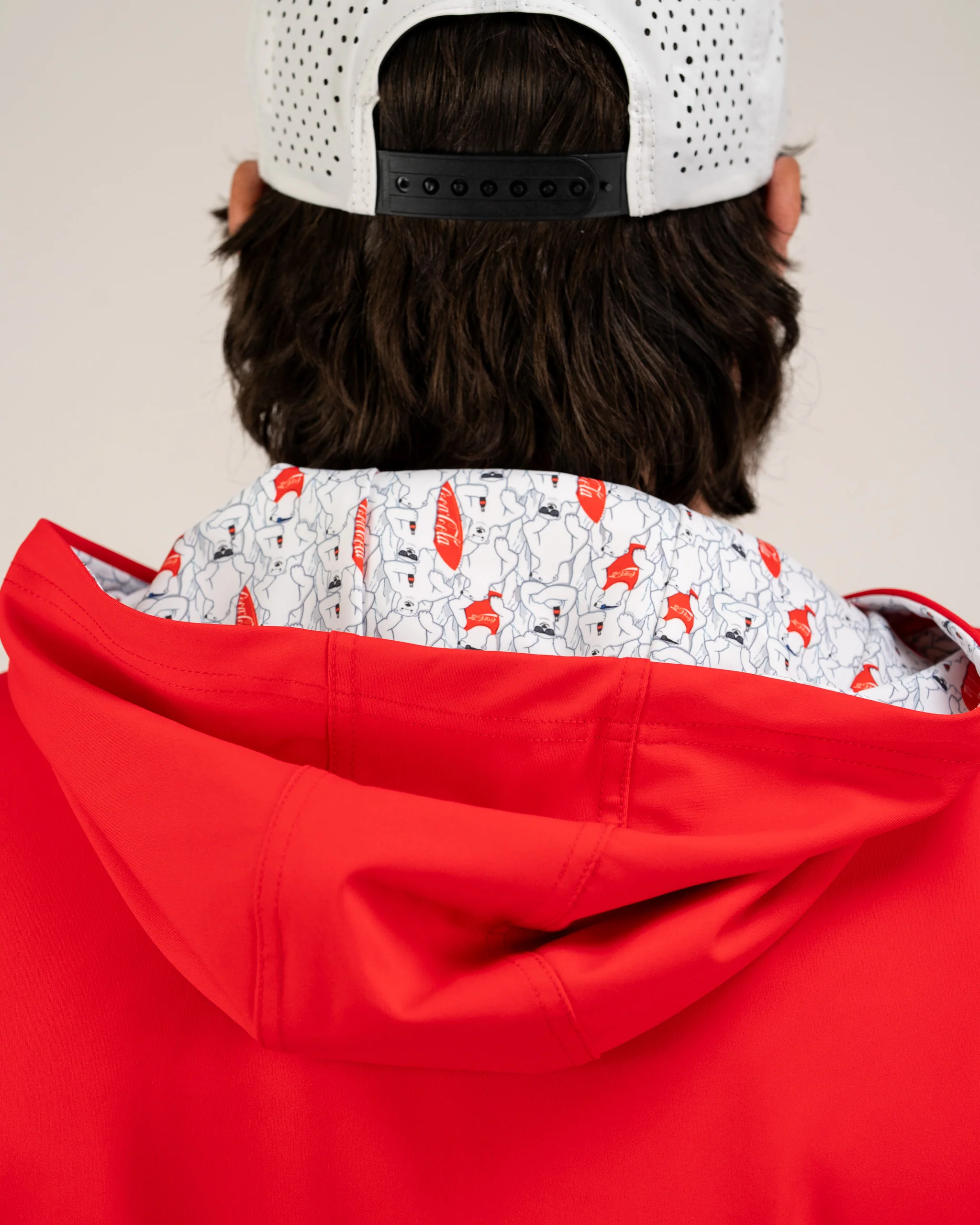 Performance Golf Hoodie - Coca-Cola Red - Image 2