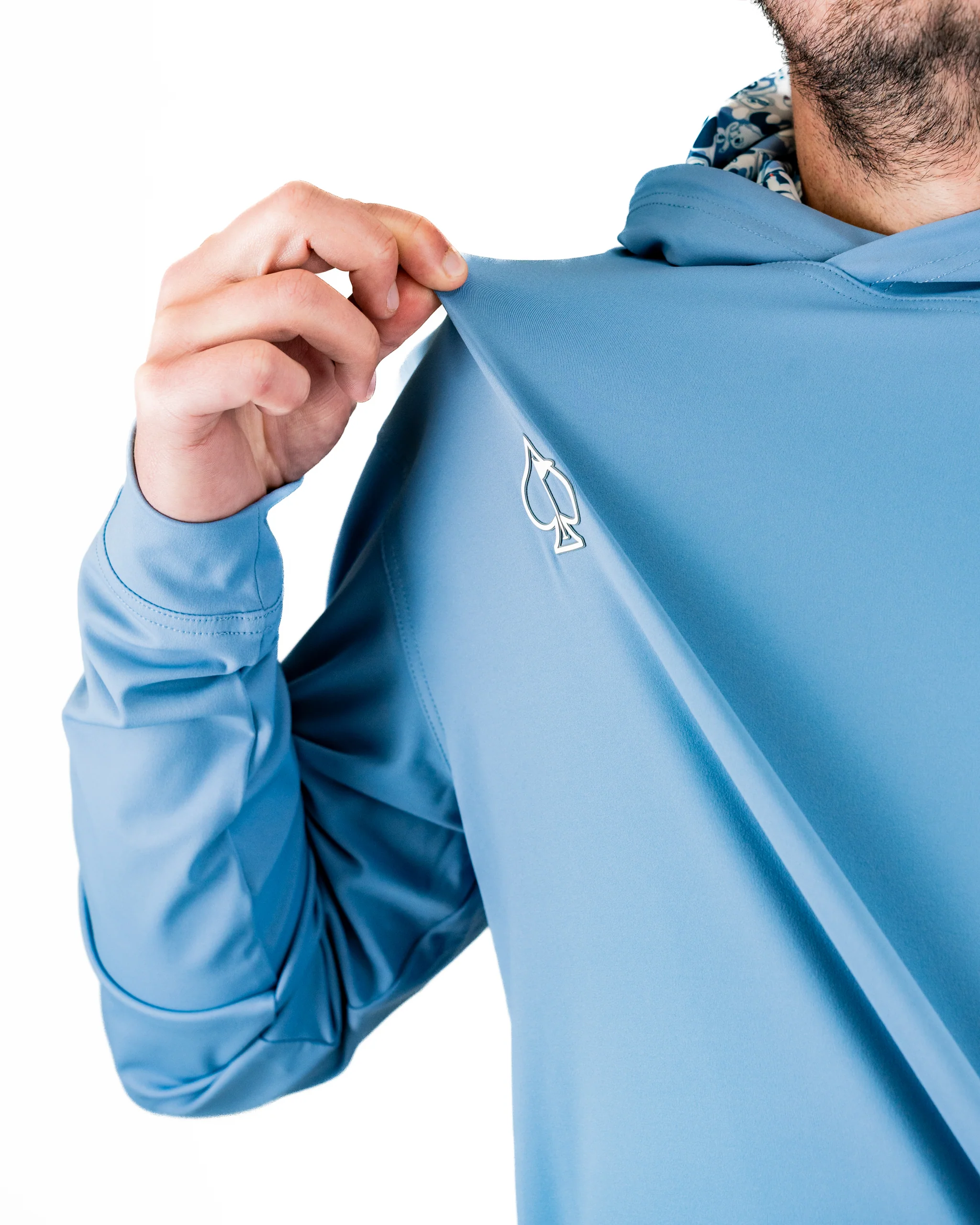 Performance Golf Hoodie - Coca-Cola Glacier Blue - Image 3
