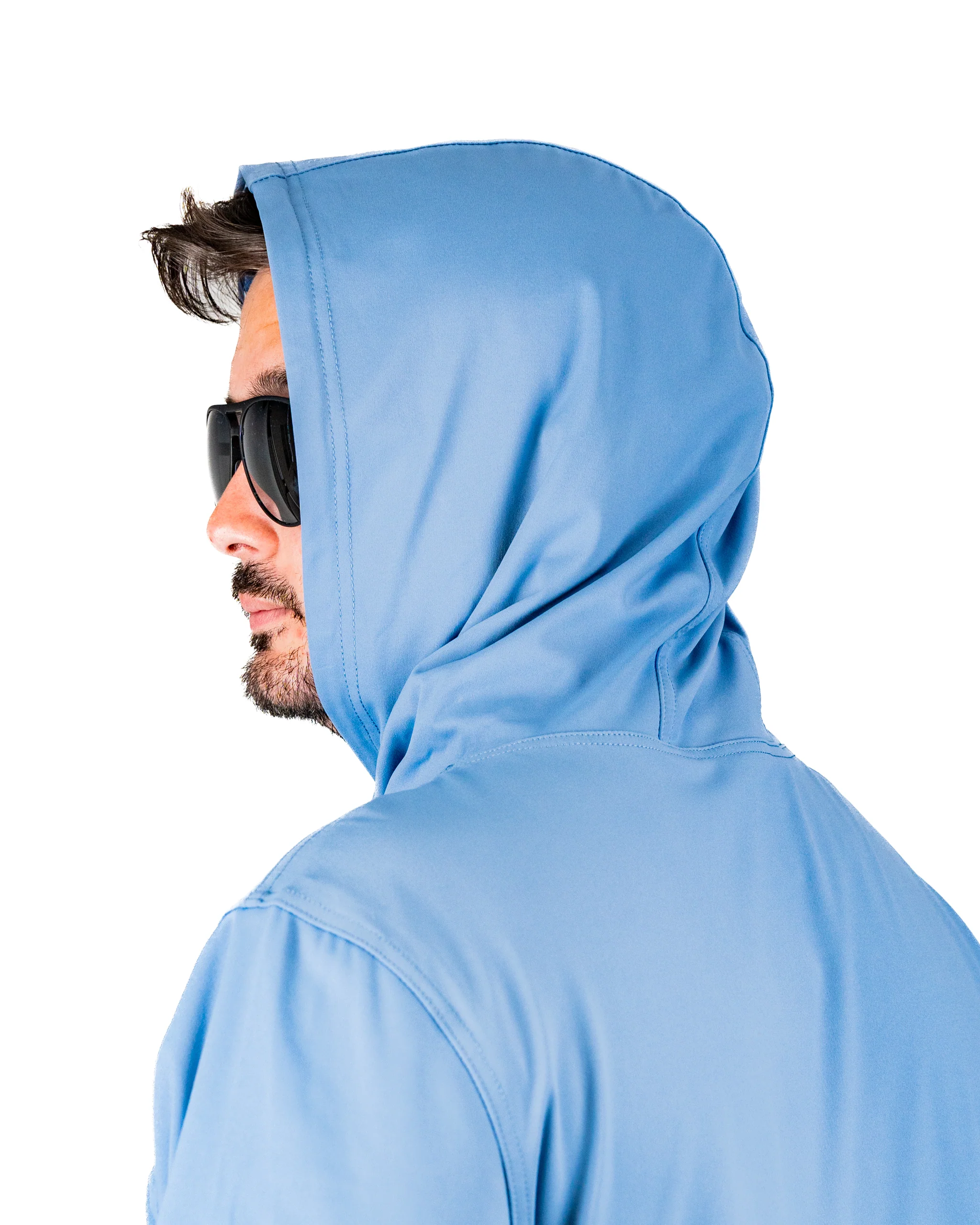 Performance Golf Hoodie - Coca-Cola Glacier Blue - Image 8