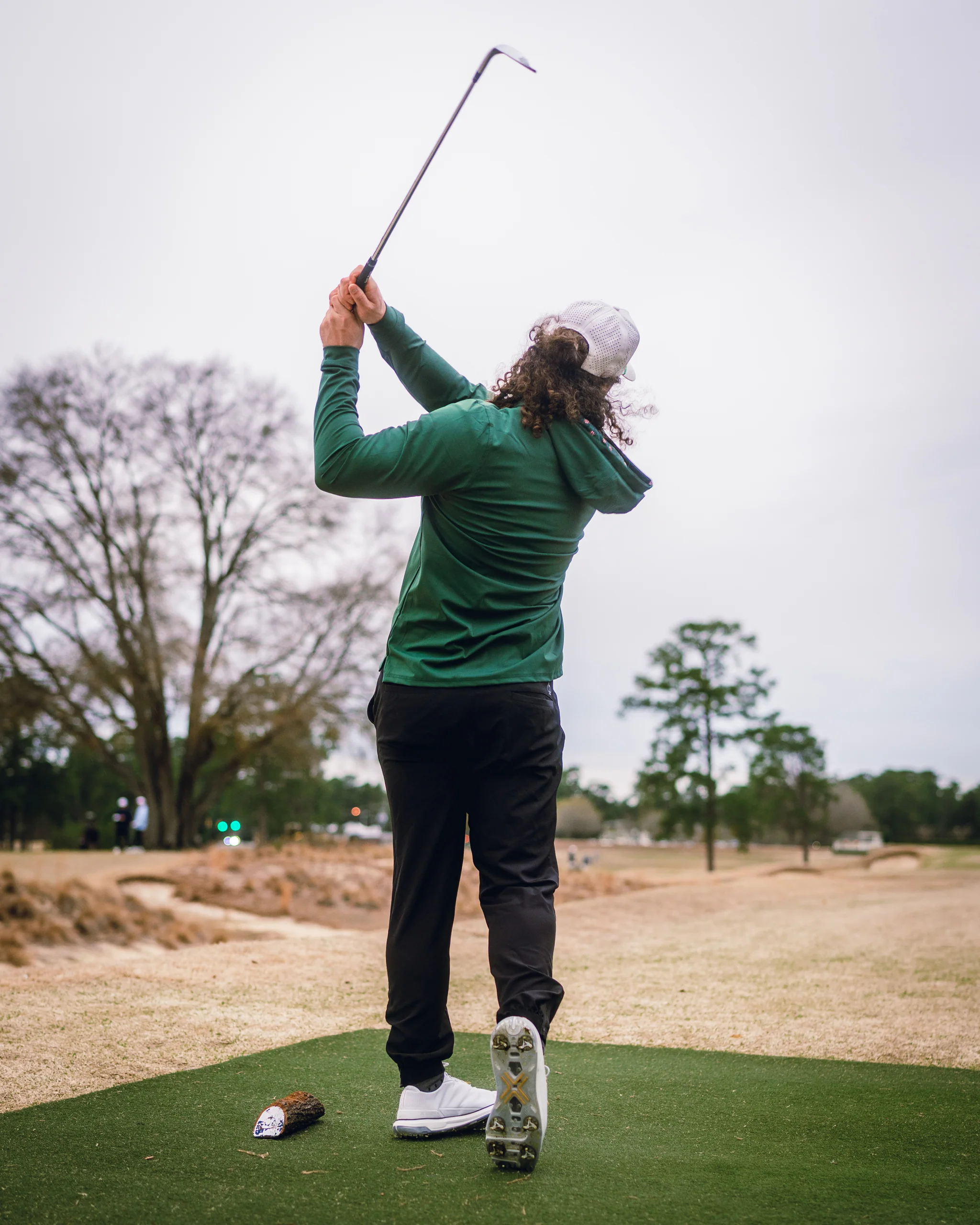 Performance Golf Hoodie - Dark Azalea - Image 19