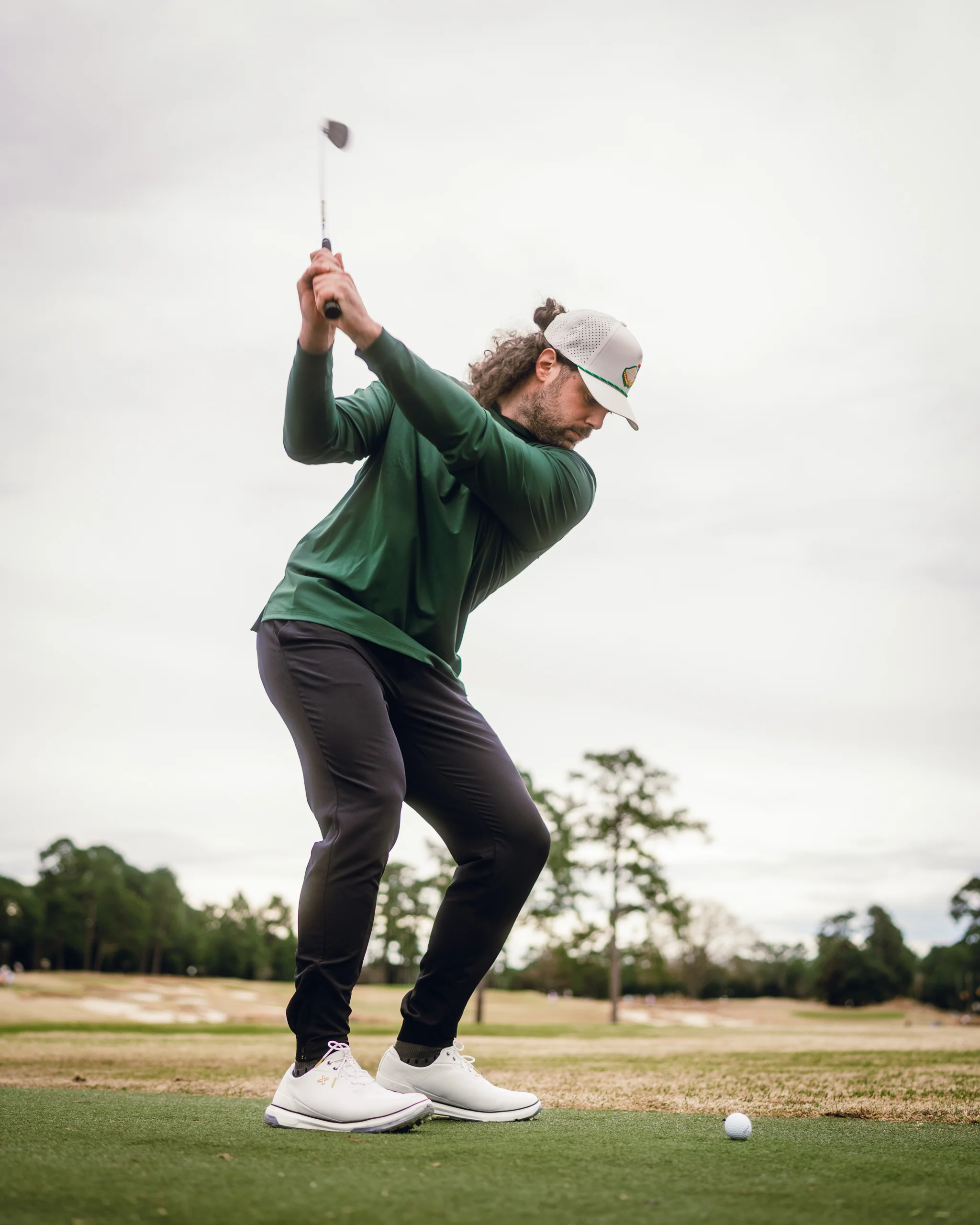 Performance Golf Hoodie - Dark Azalea - Image 20