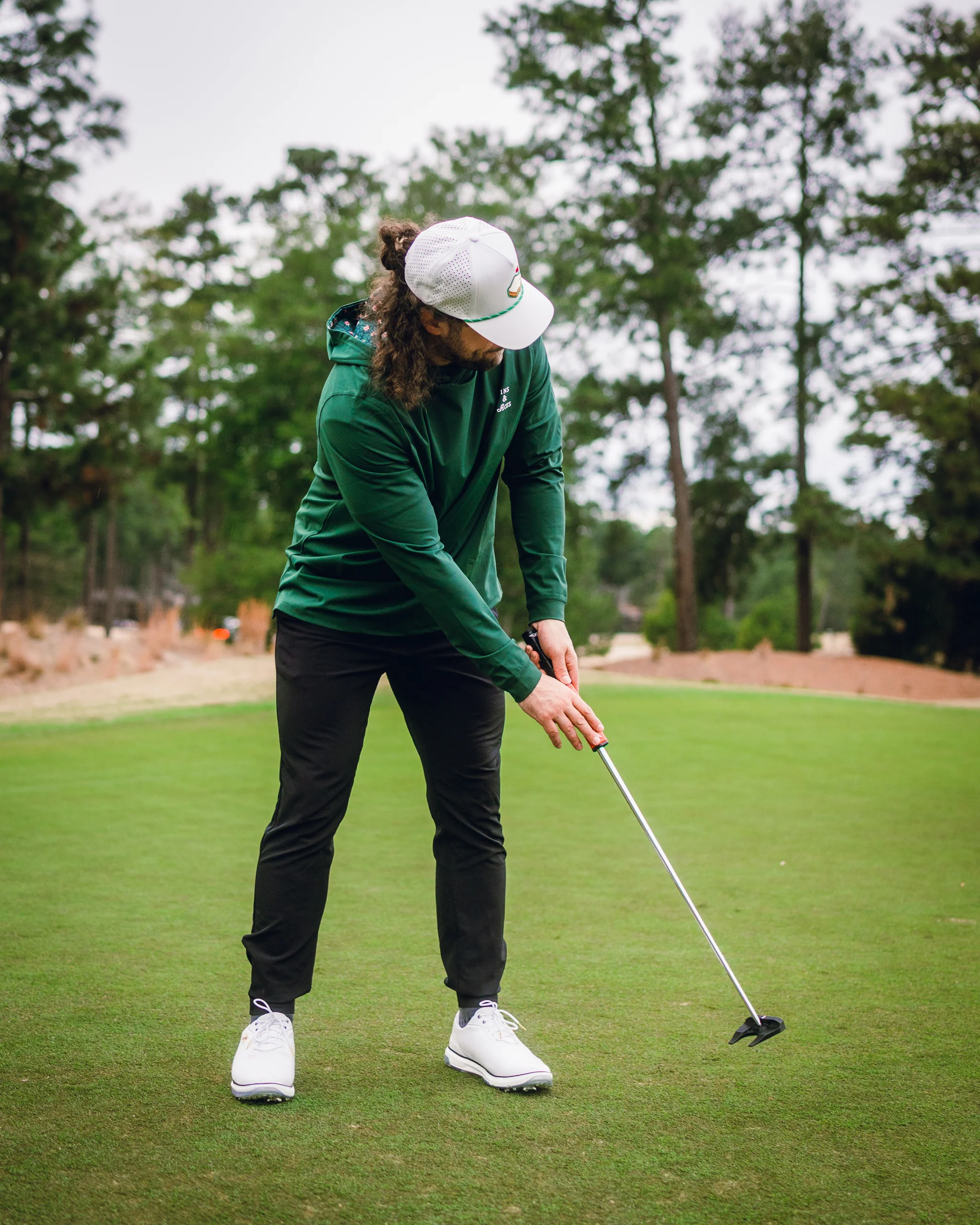 Performance Golf Hoodie - Dark Azalea - Image 21