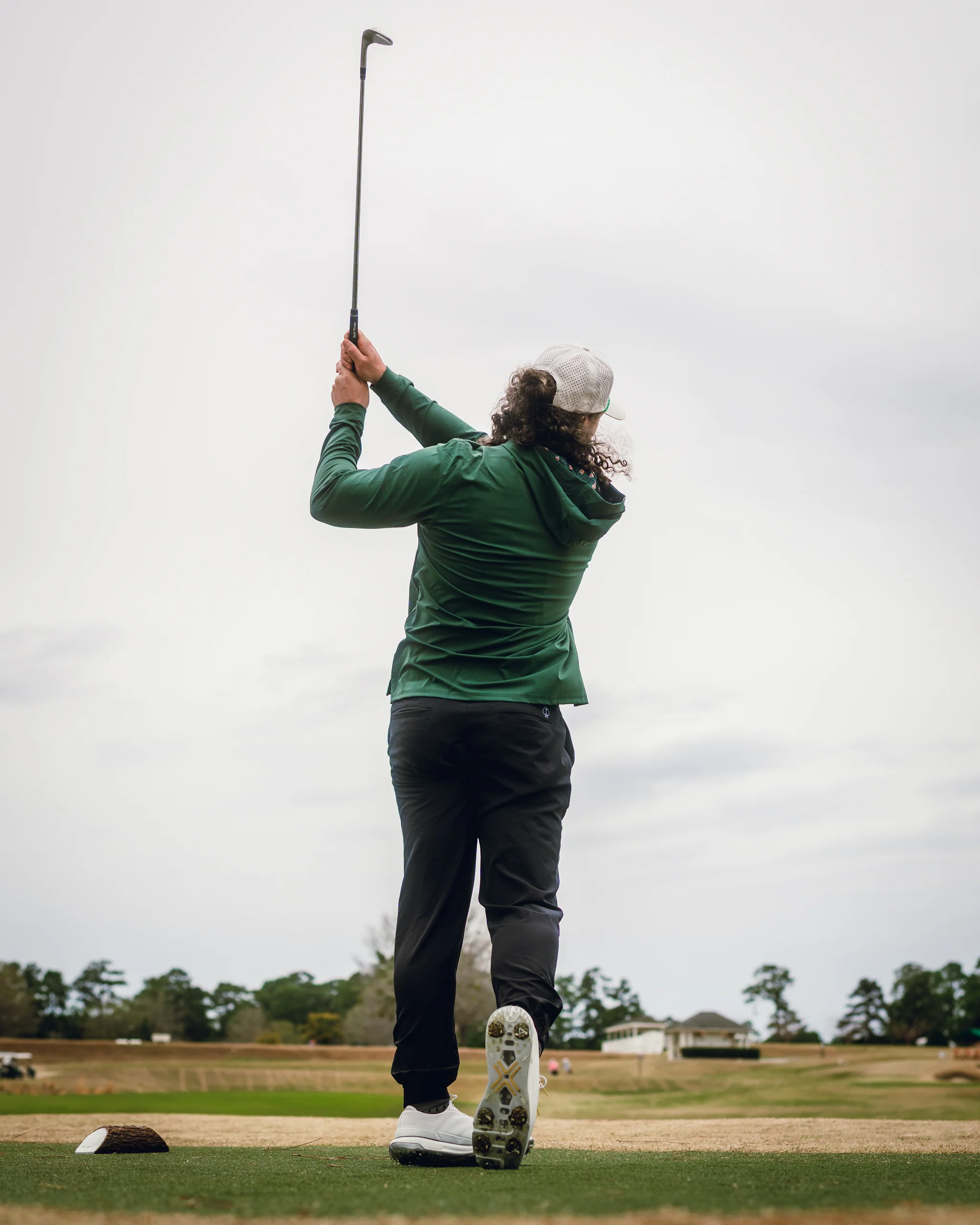 Performance Golf Hoodie - Dark Azalea - Image 23