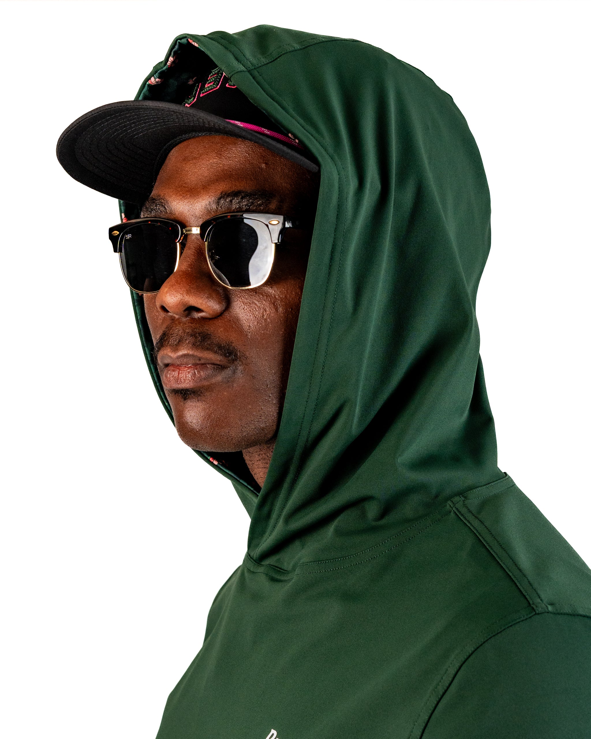 Performance Golf Hoodie - Dark Azalea - Image 7