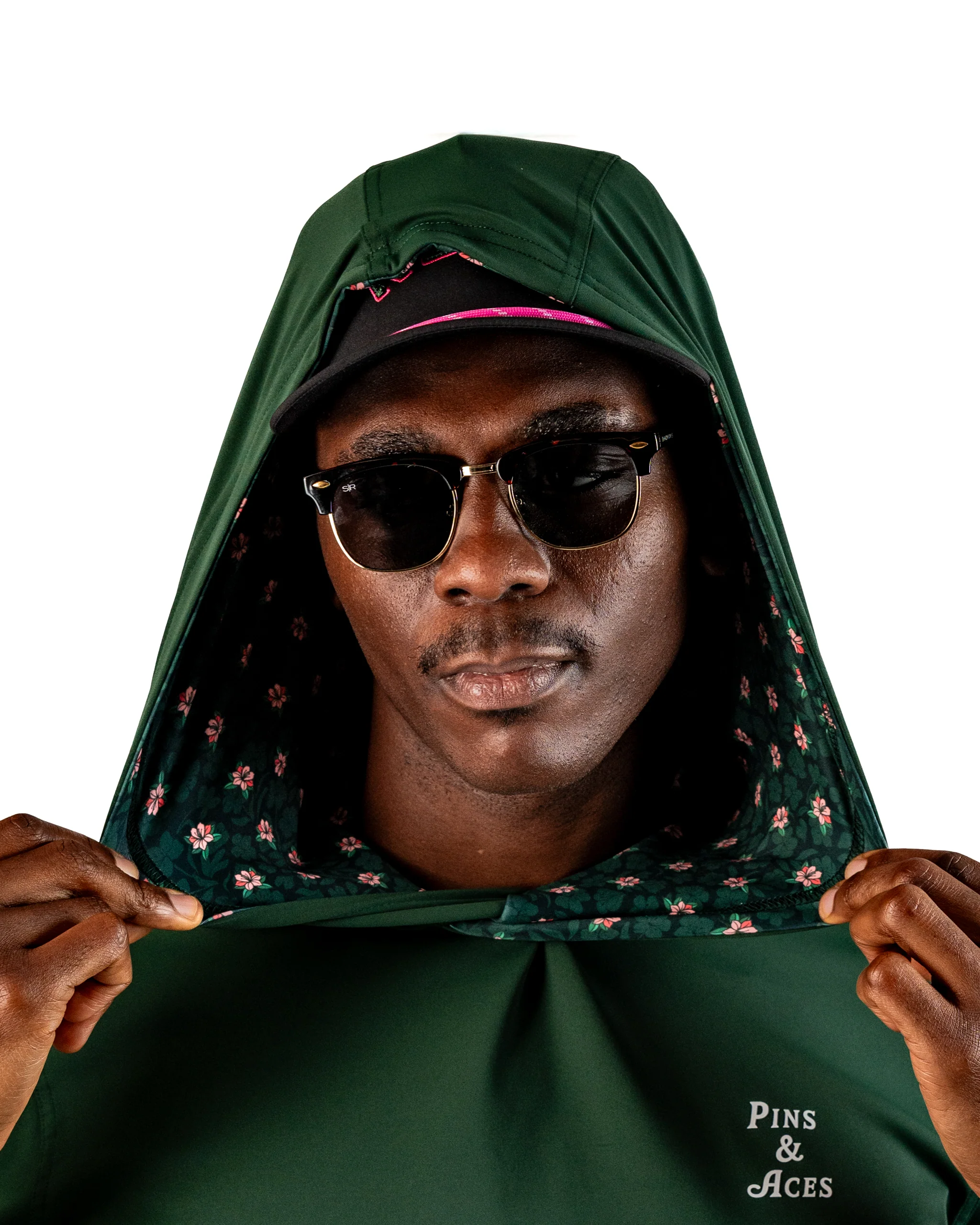 Performance Golf Hoodie - Dark Azalea - Image 8
