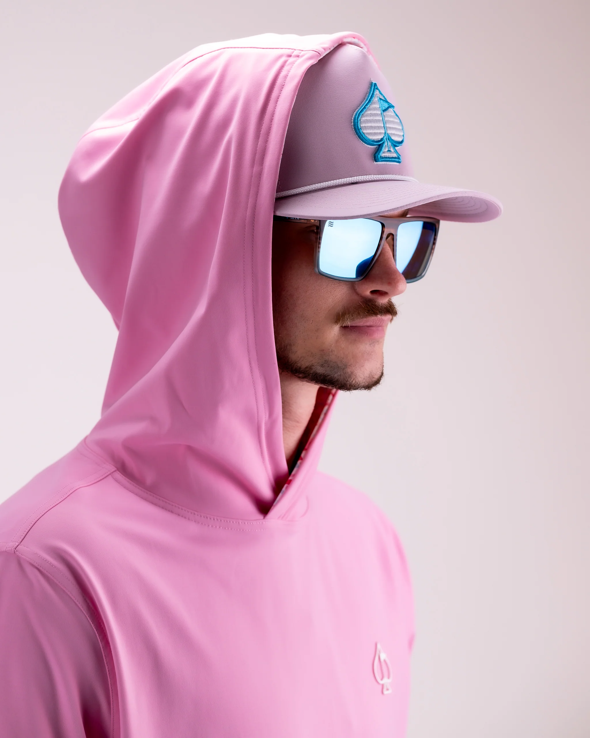 Performance Golf Hoodie - Flamingo Shatter - Image 10