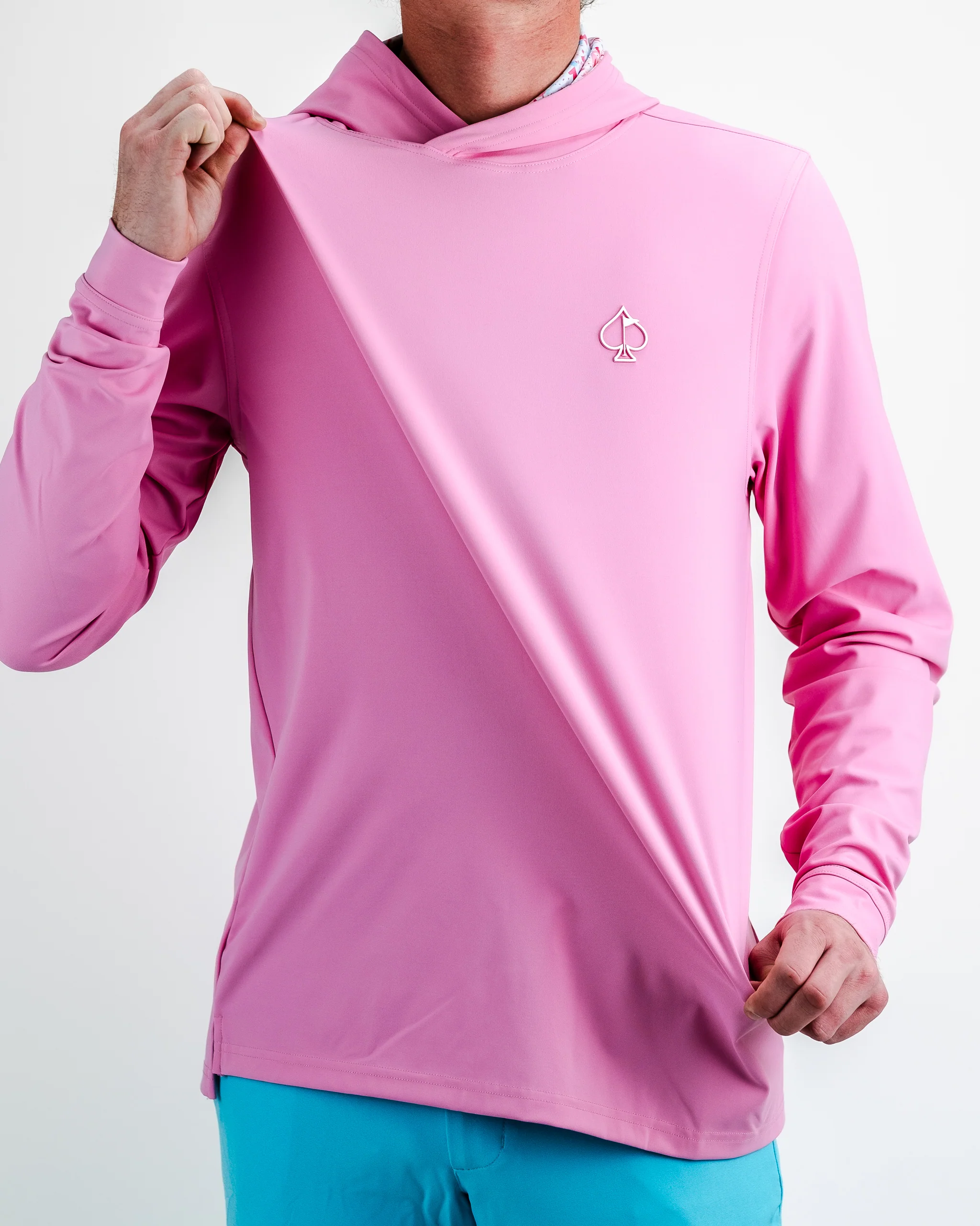 Performance Golf Hoodie - Flamingo Shatter - Image 11