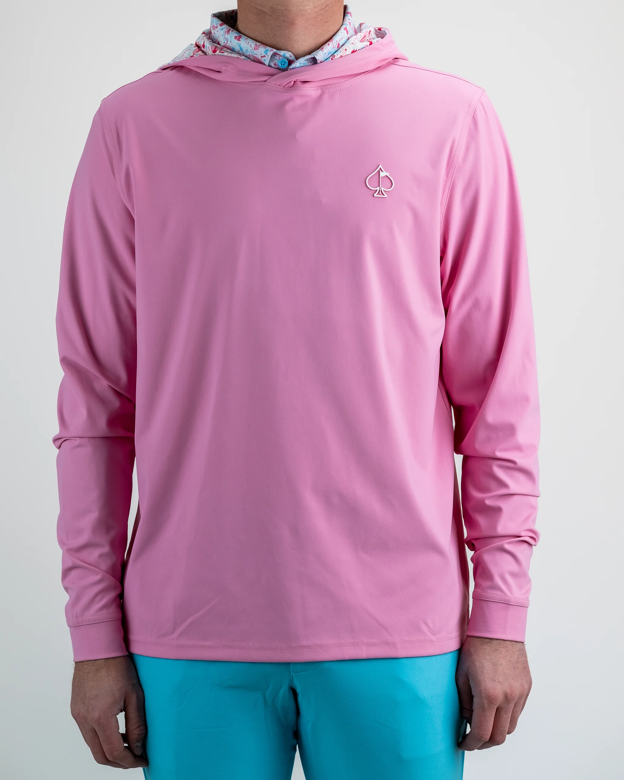 Performance Golf Hoodie - Flamingo Shatter - Image 13