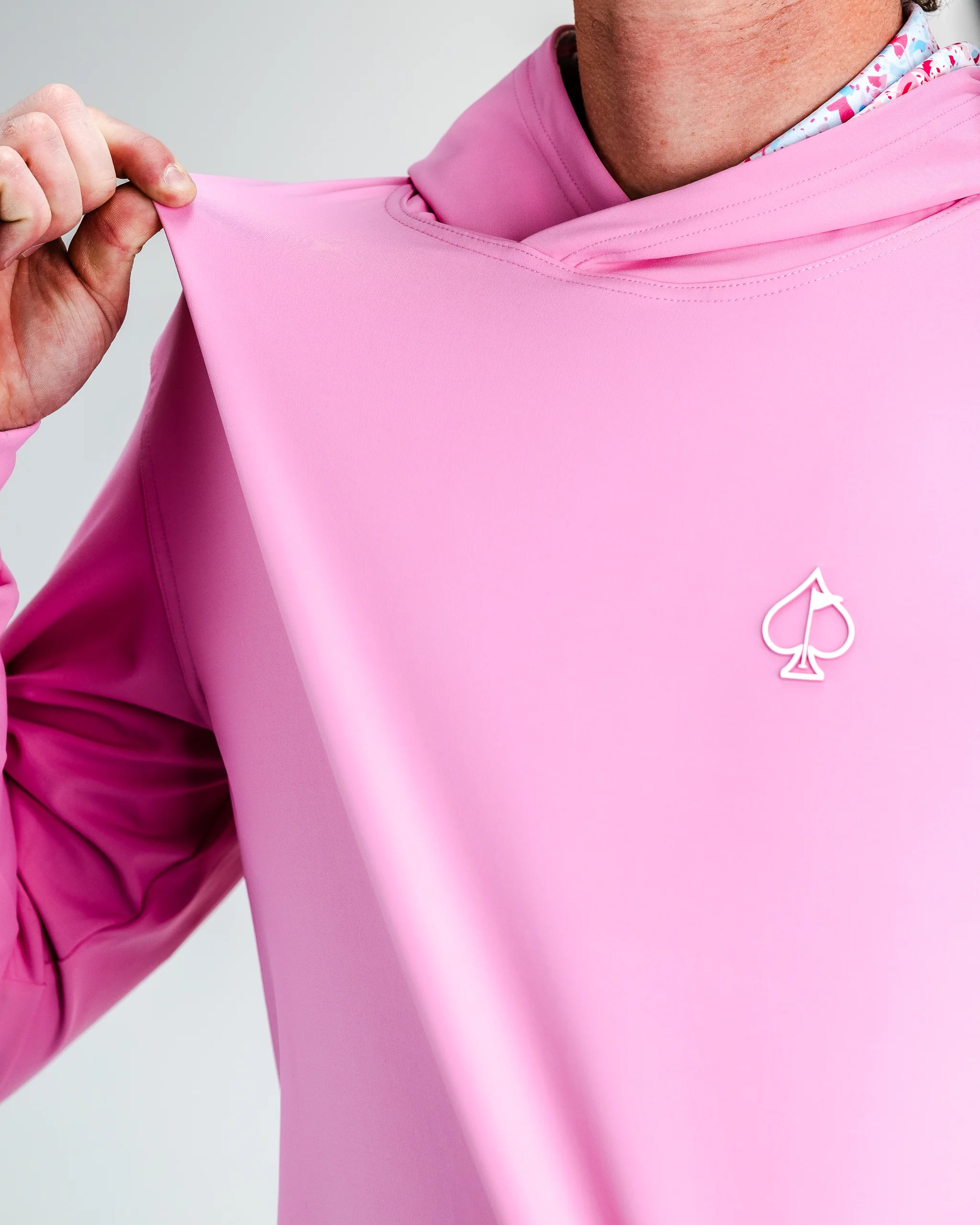 Performance Golf Hoodie - Flamingo Shatter - Image 5
