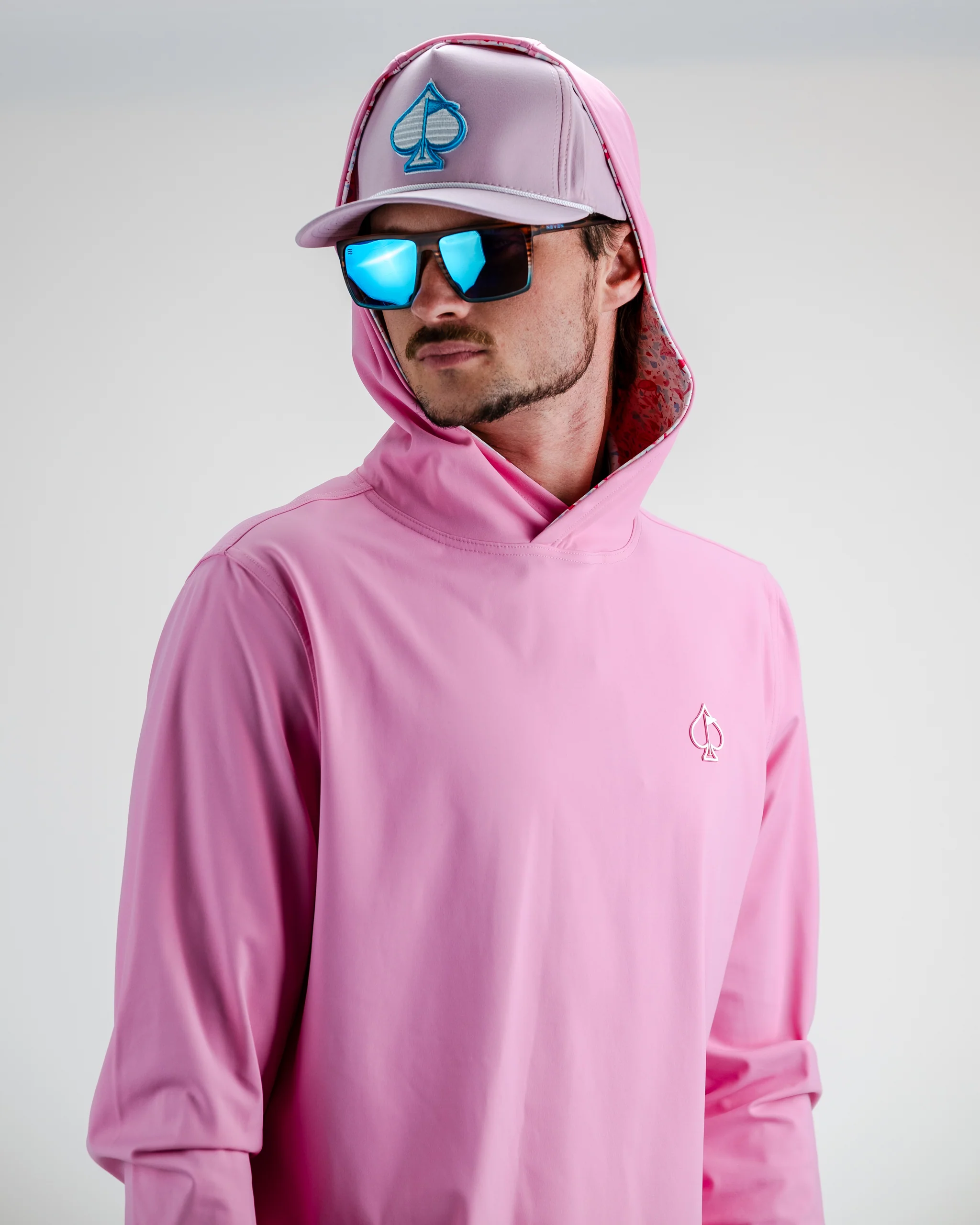 Performance Golf Hoodie - Flamingo Shatter - Image 7