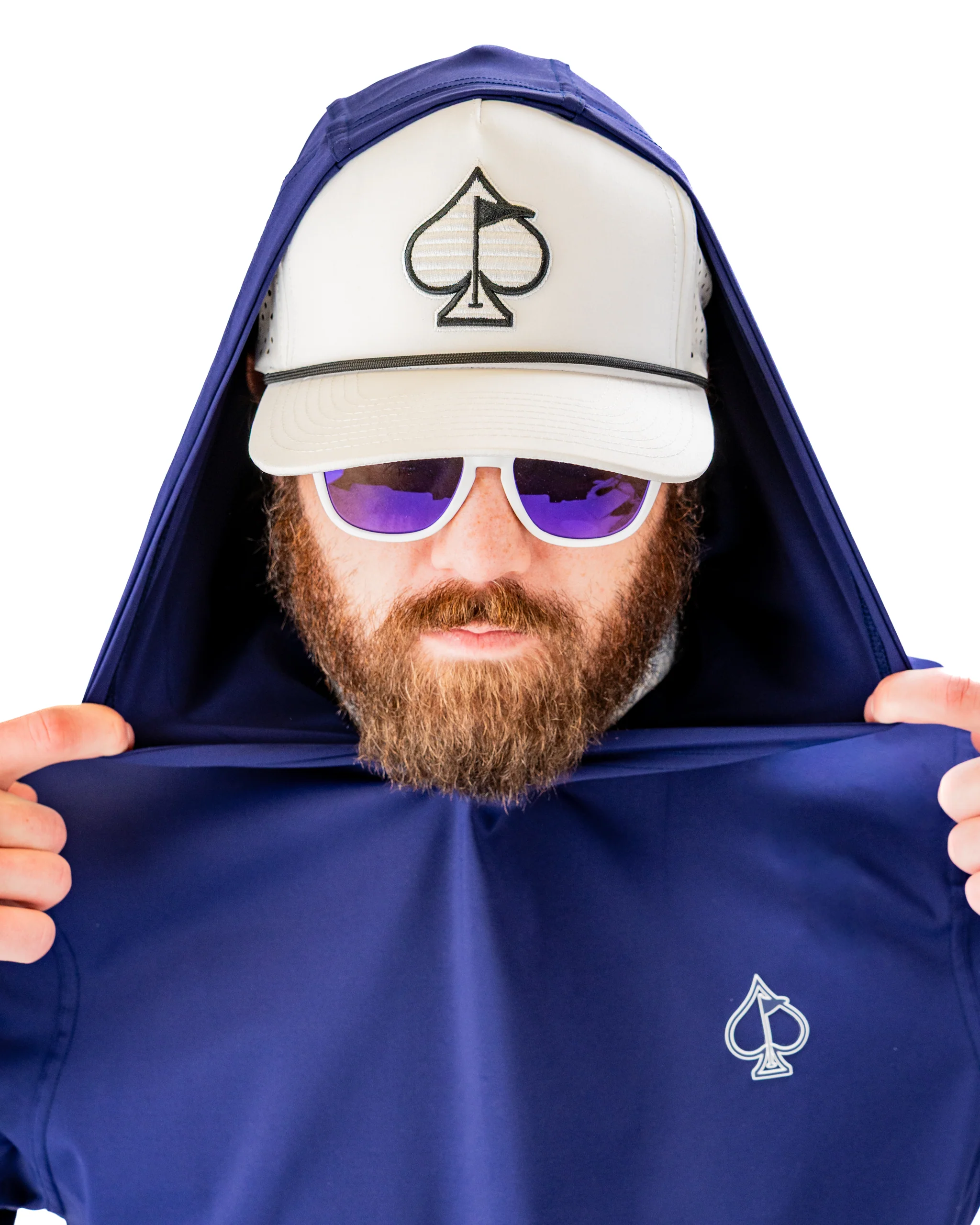 Performance Golf Hoodie - Navy - Image 3
