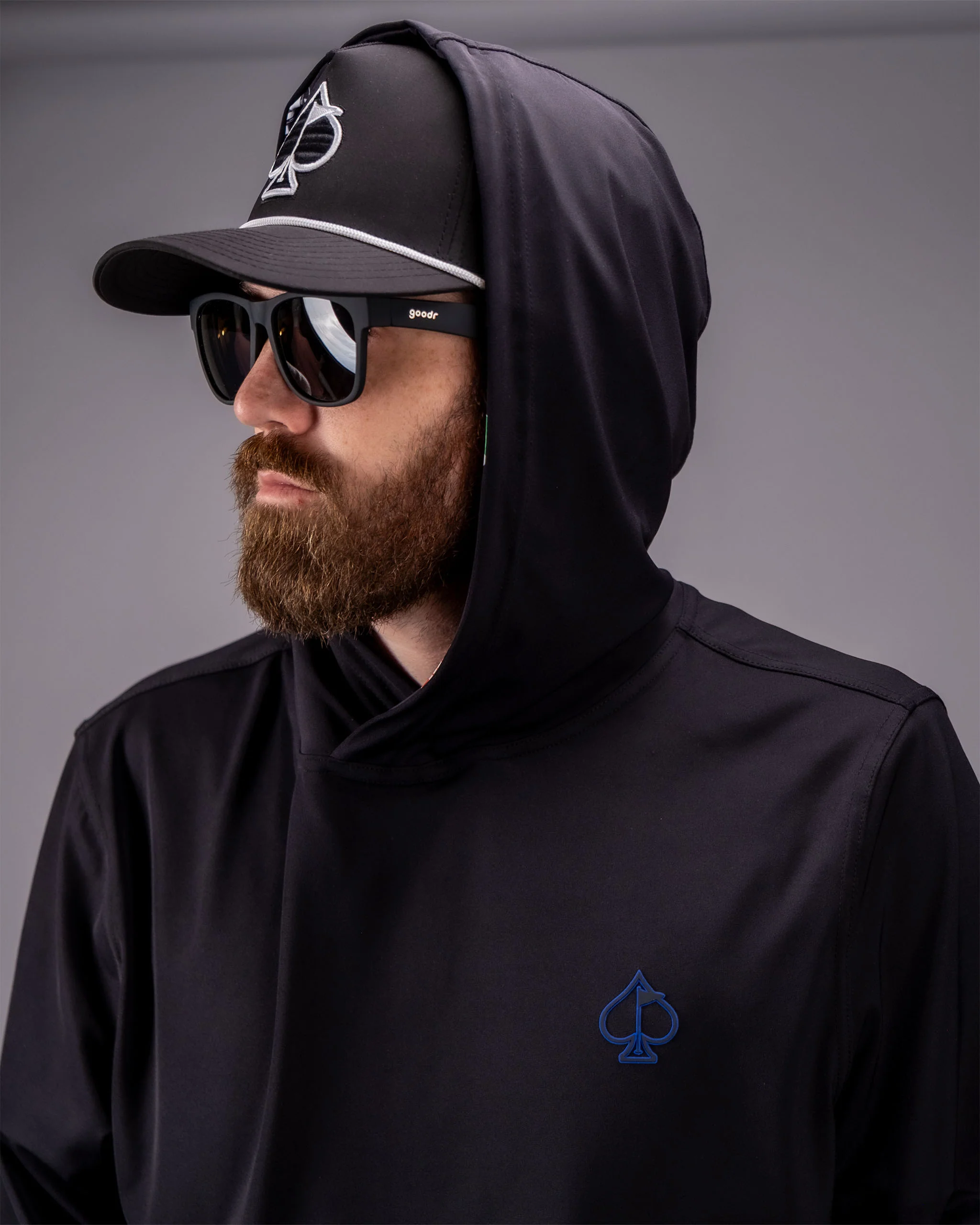 Performance Golf Hoodie - Poker - Image 18