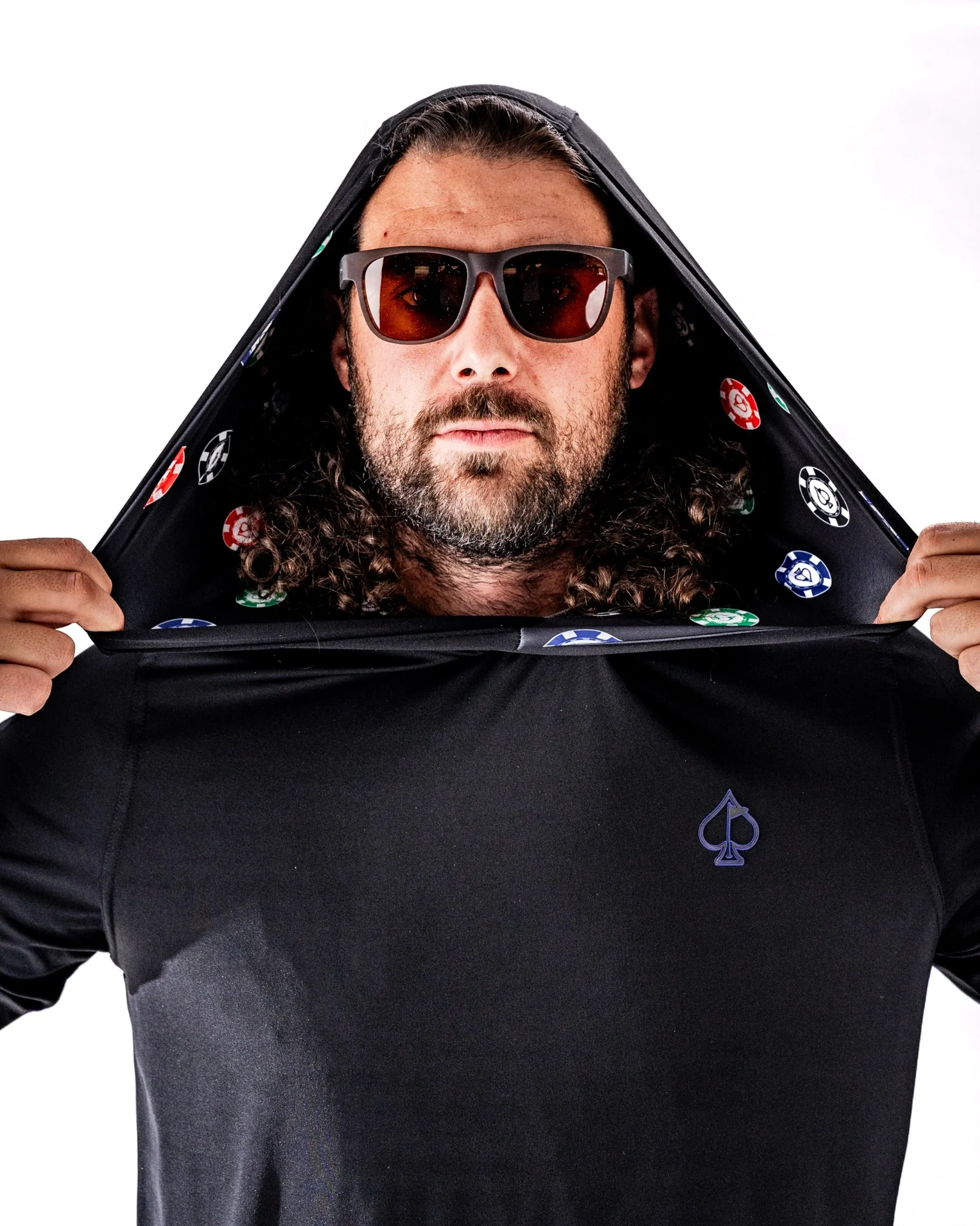 Performance Golf Hoodie - Poker - Image 8