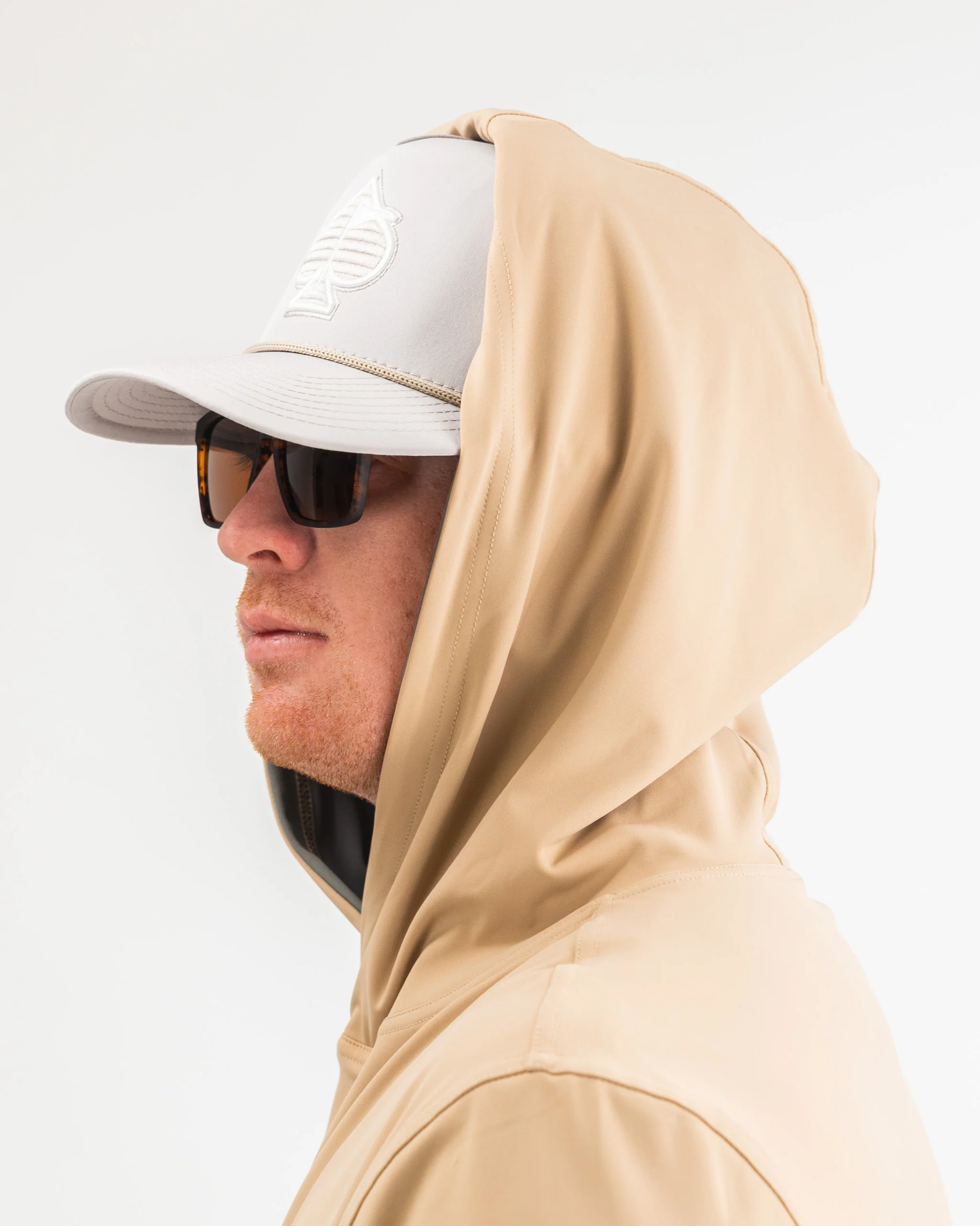 Performance Golf Hoodie - Sand - Image 4