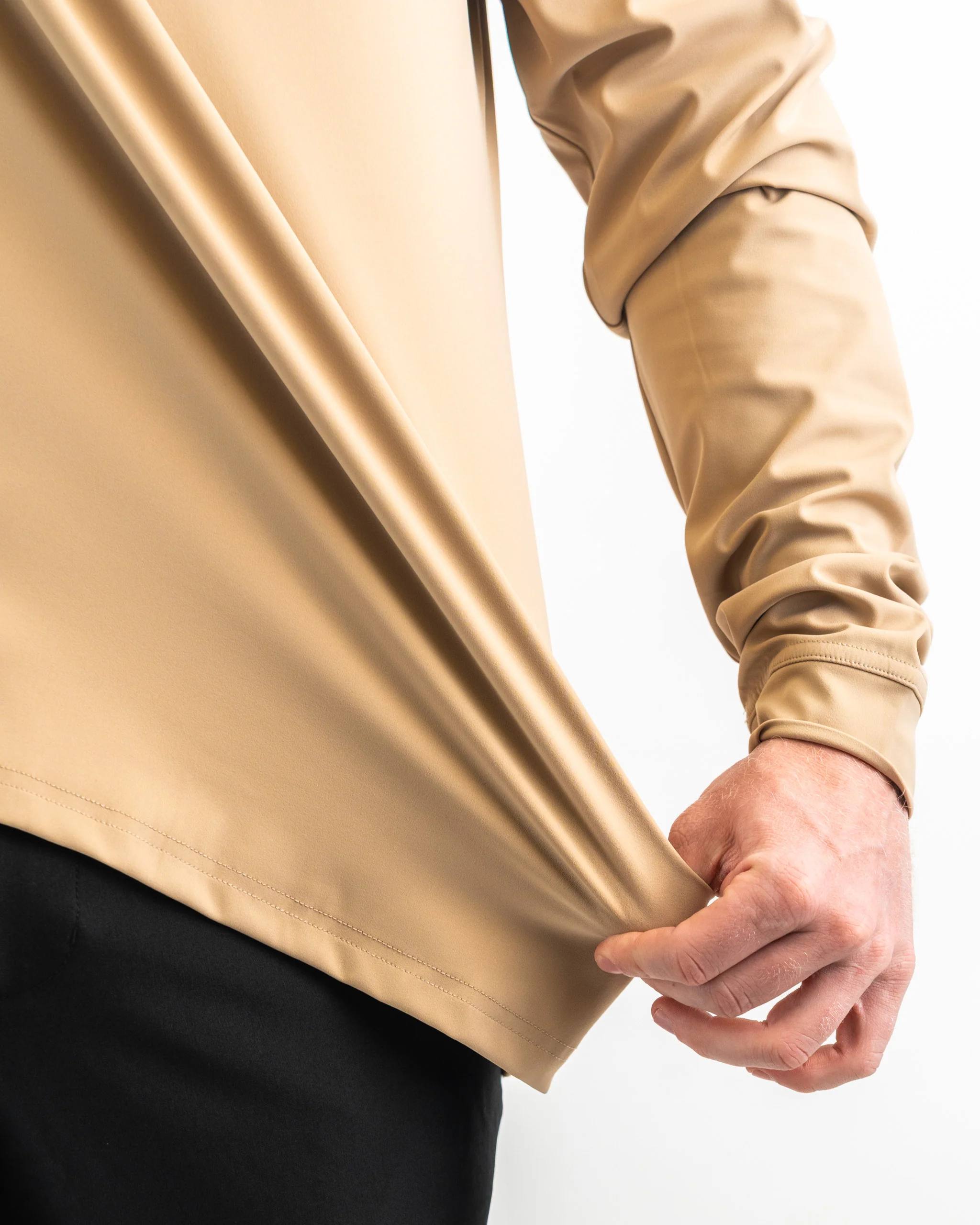 Performance Golf Hoodie - Sand - Image 7