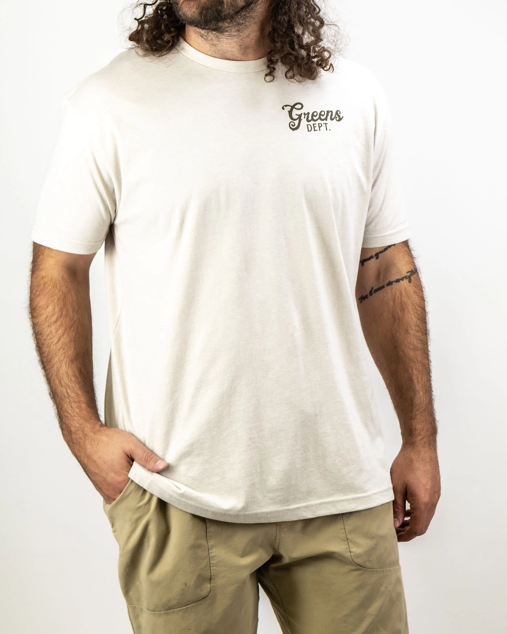 Pins & Aces Greens Crew - Tee Shirt