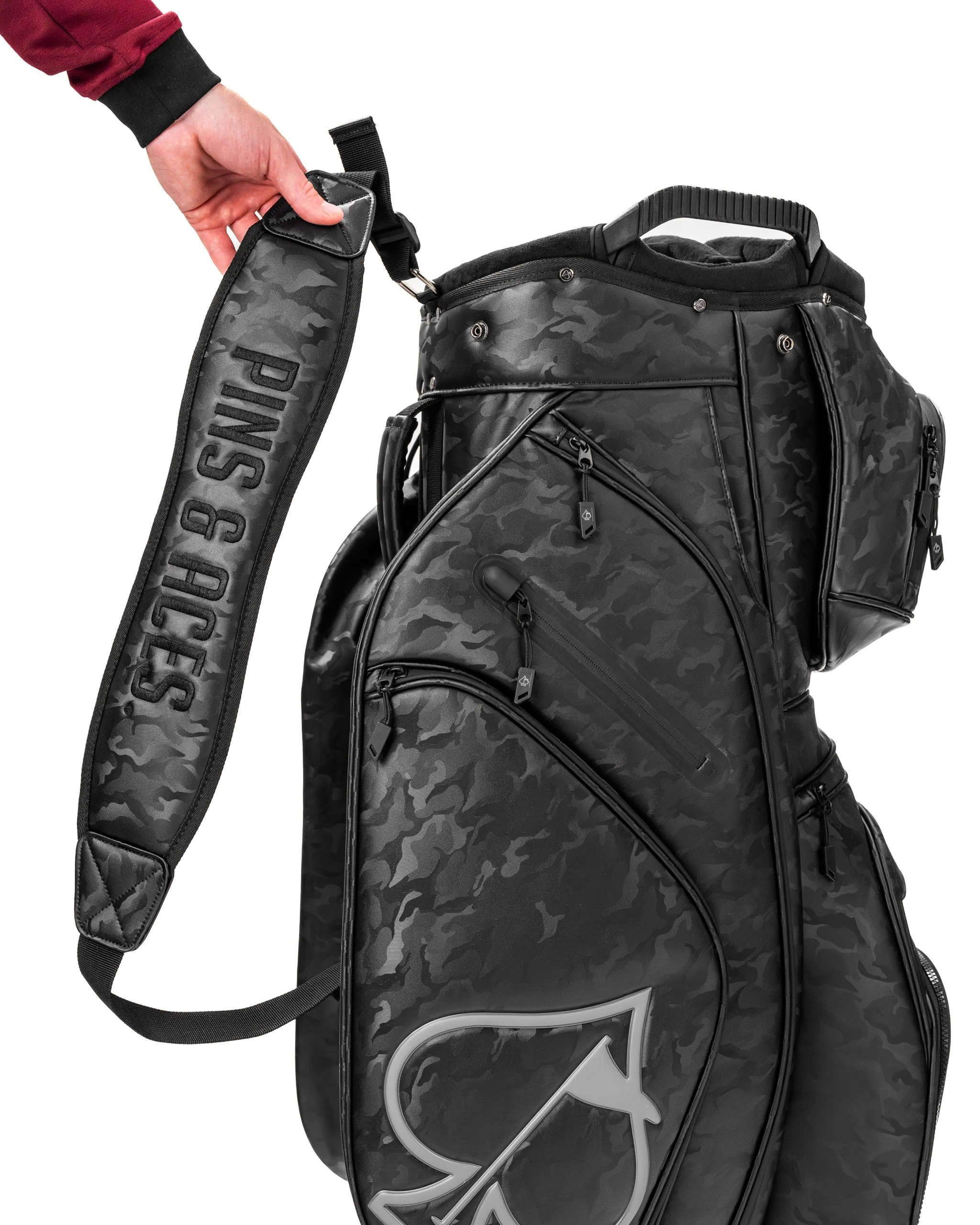 Player Preferred™ Cart Bag - Black Camo - Image 10