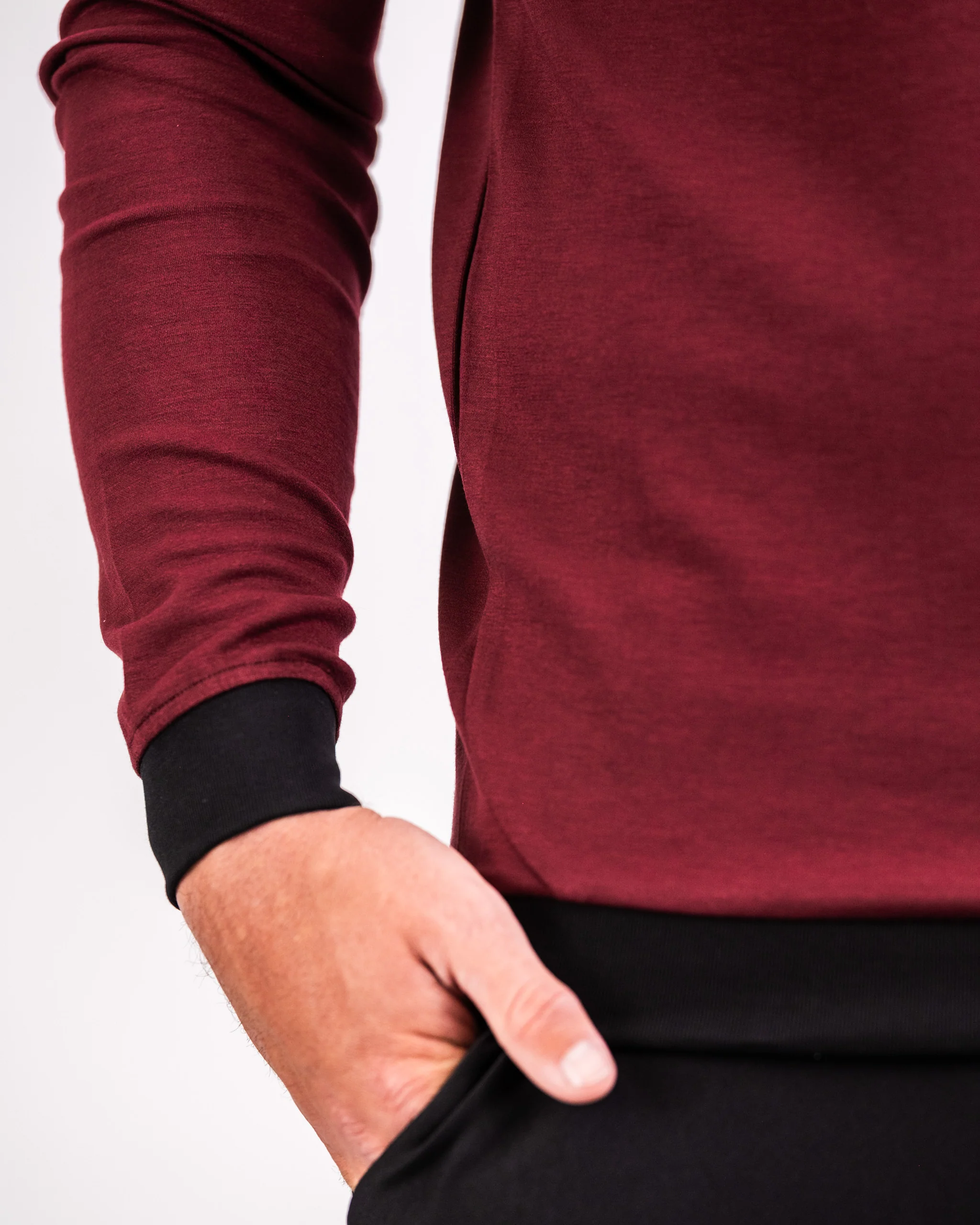 Player Preferred™ Crewneck - Merlot - Image 5