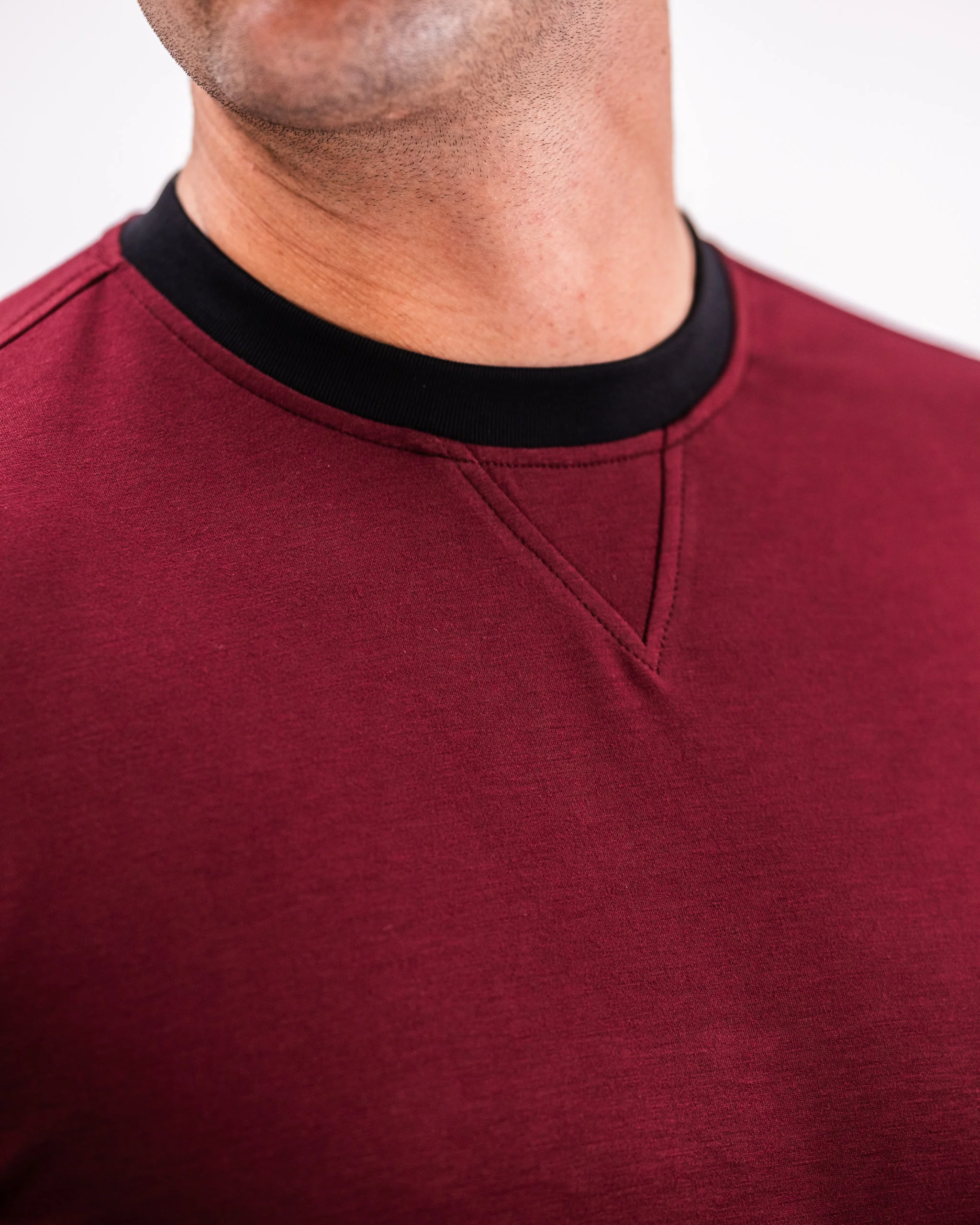 Player Preferred™ Crewneck - Merlot - Image 7