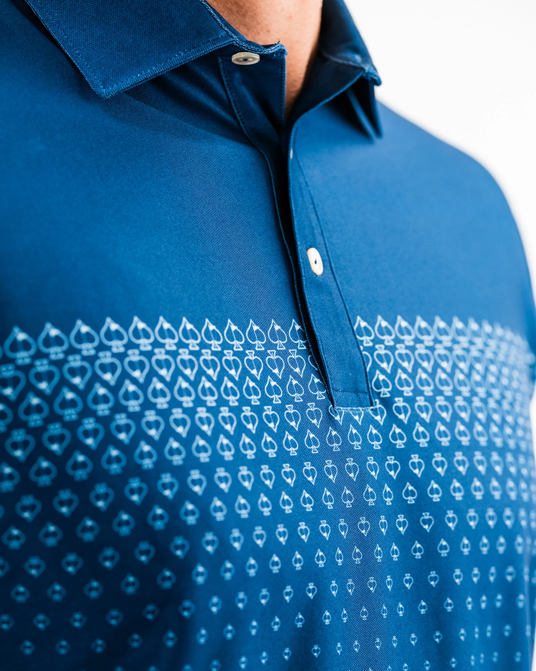 Player Preferred™ Polo - Spade Fade - Navy - Image 10