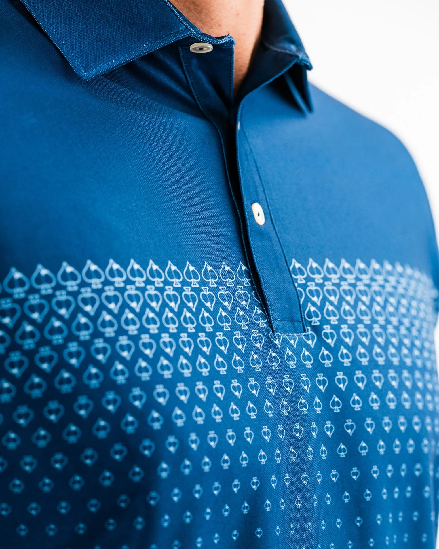 Player Preferred™ Polo - Spade Fade - Navy - Image 6