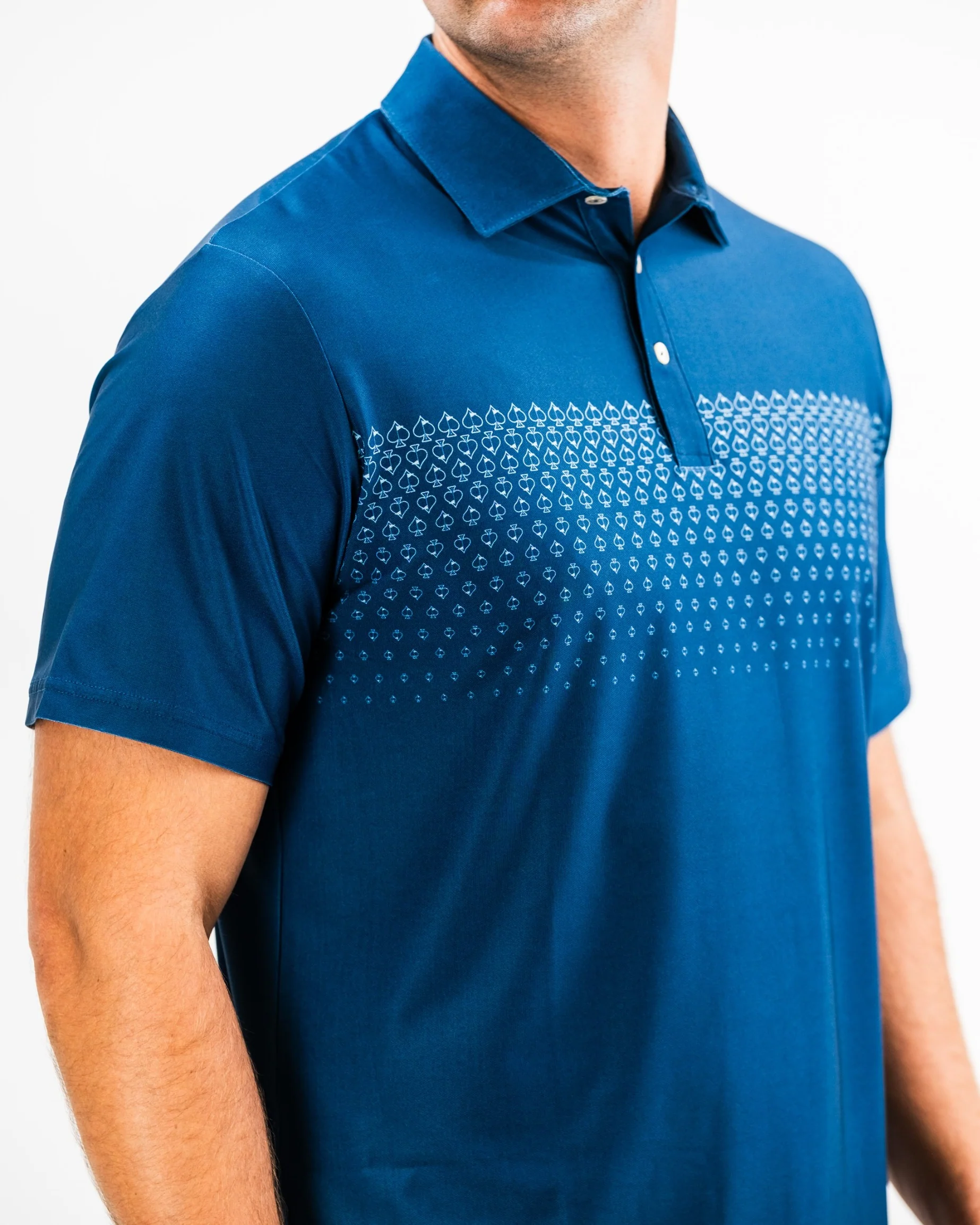Player Preferred™ Polo - Spade Fade - Navy - Image 7