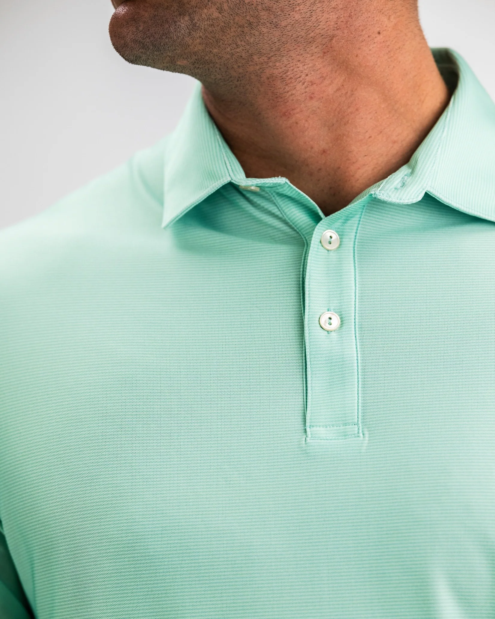 Player Preferred™ Polo - Spearmint Stripes - Image 5