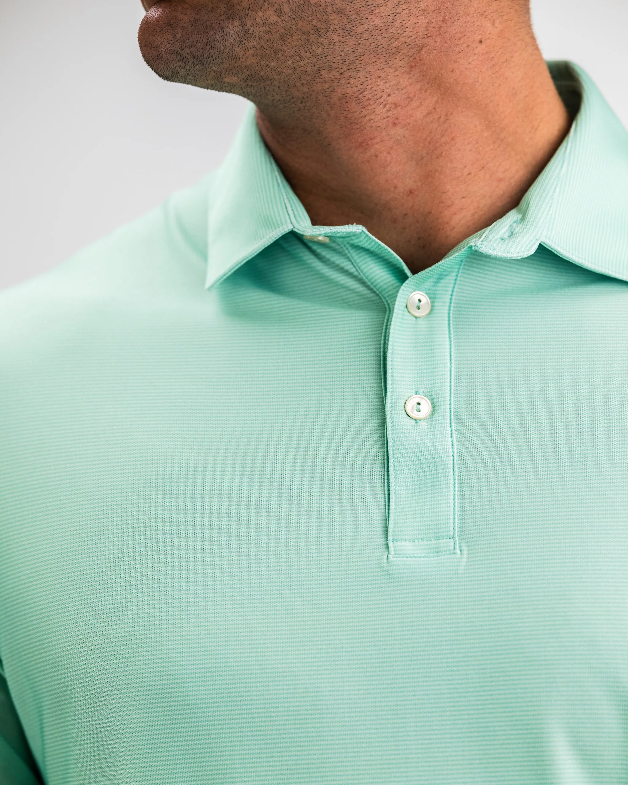 Player Preferred™ Polo - Spearmint Stripes - Image 8