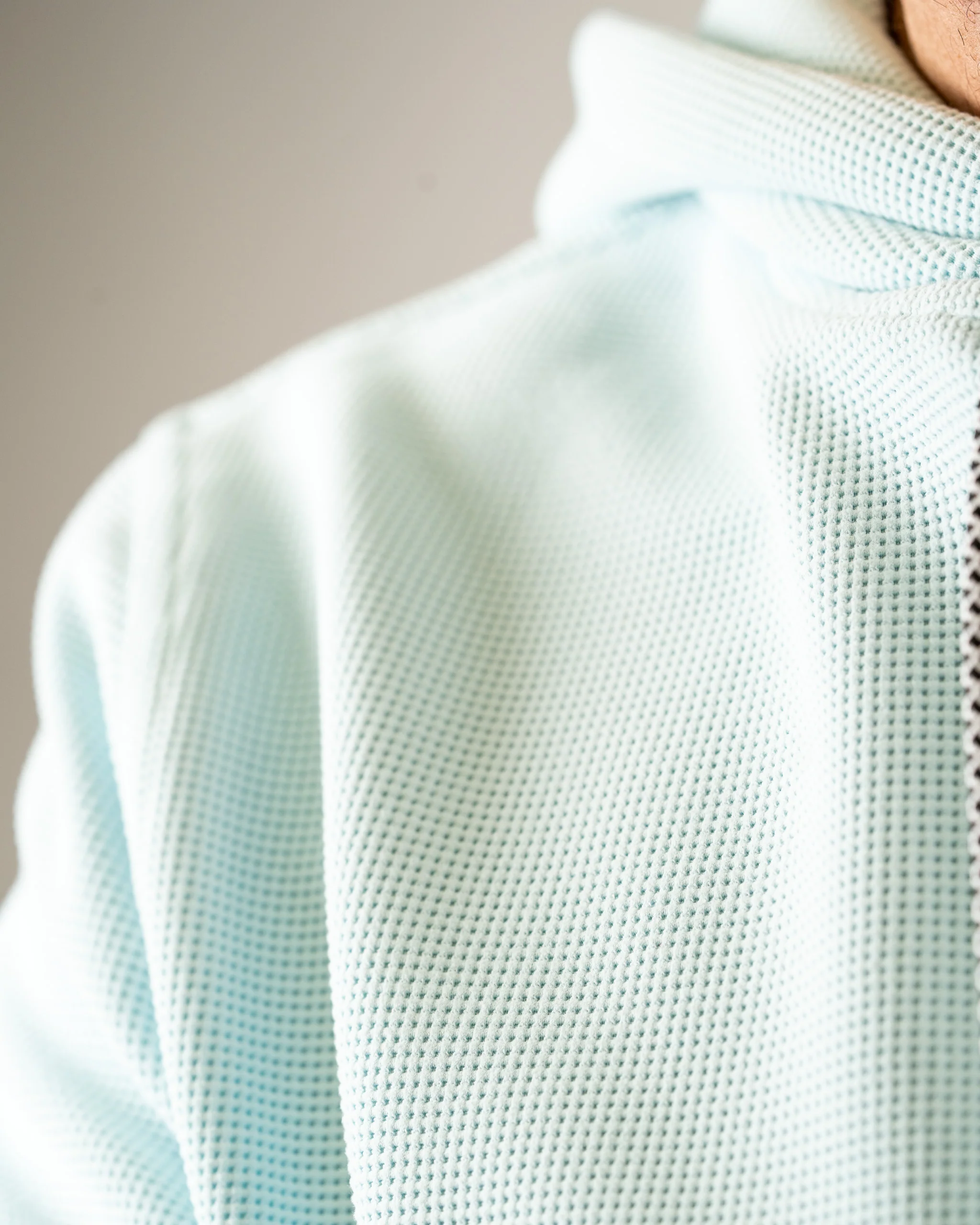 Player Preferred™ Waffle Grid Hoodie - Ice Blue - Image 8