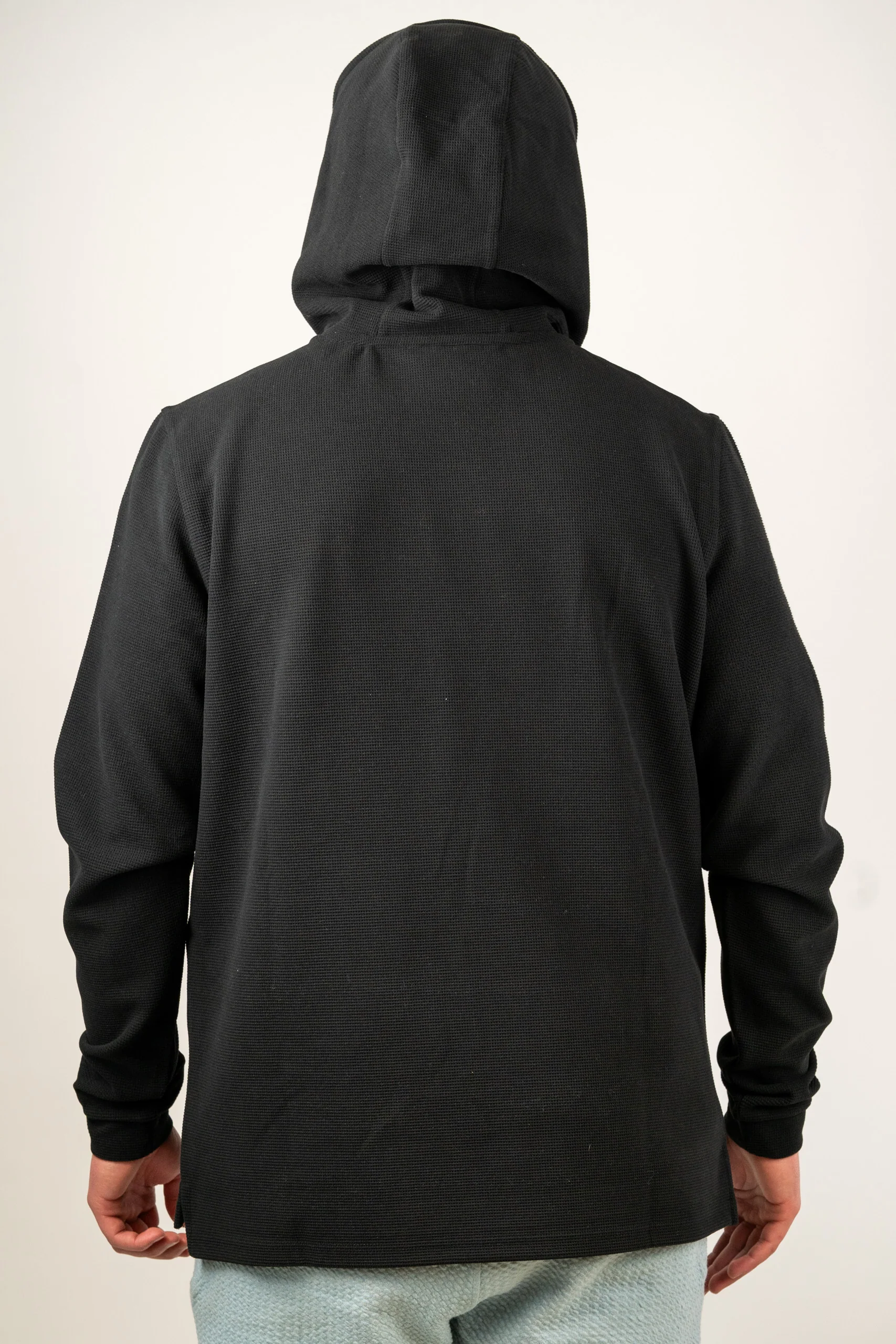 Player Preferred™ Waffle Grid Hoodie - Obsidian - Image 2