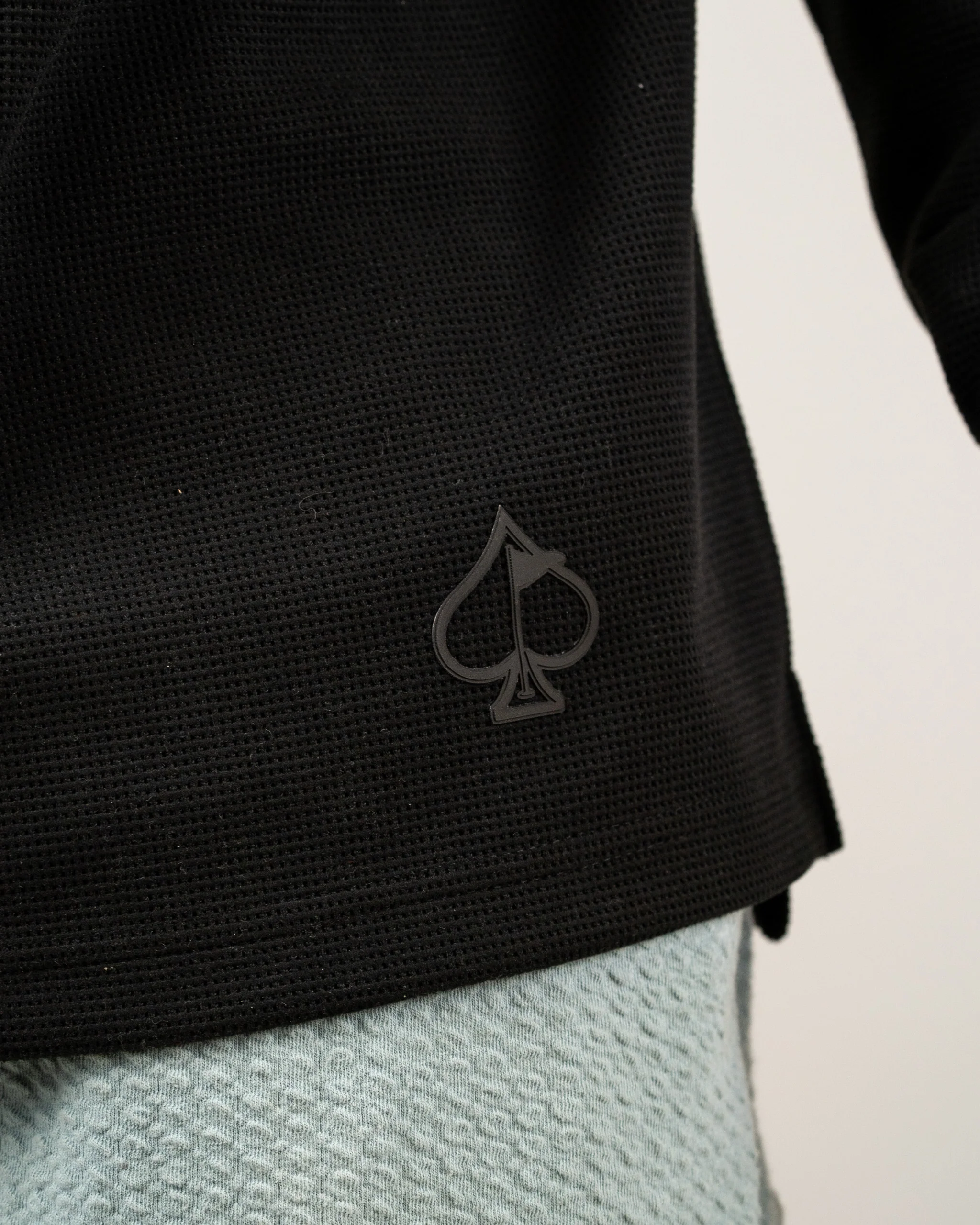 Player Preferred™ Waffle Grid Hoodie - Obsidian - Image 6