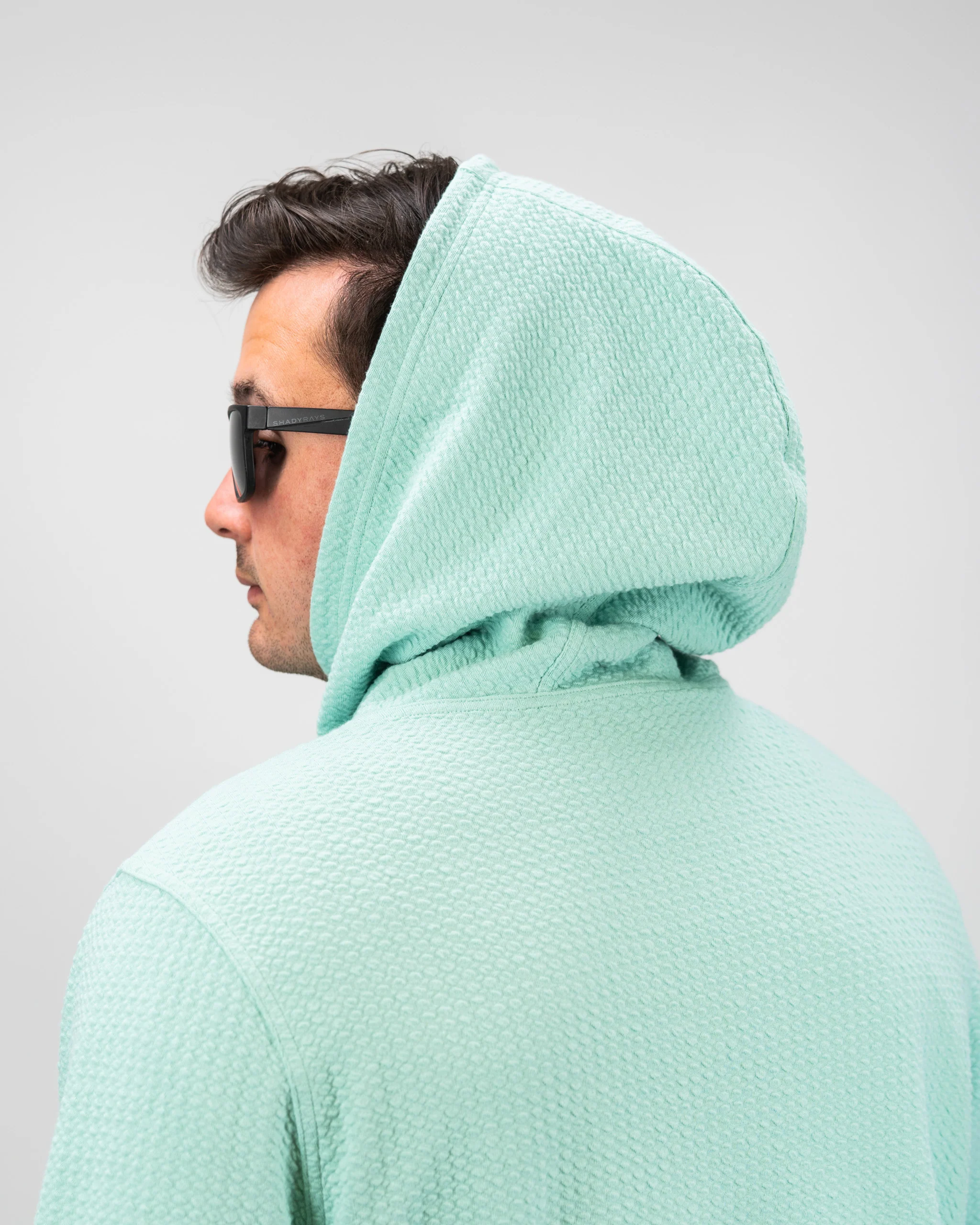 Player Preferred™ Waffle Knit Hoodie - Bright Mint - Image 10