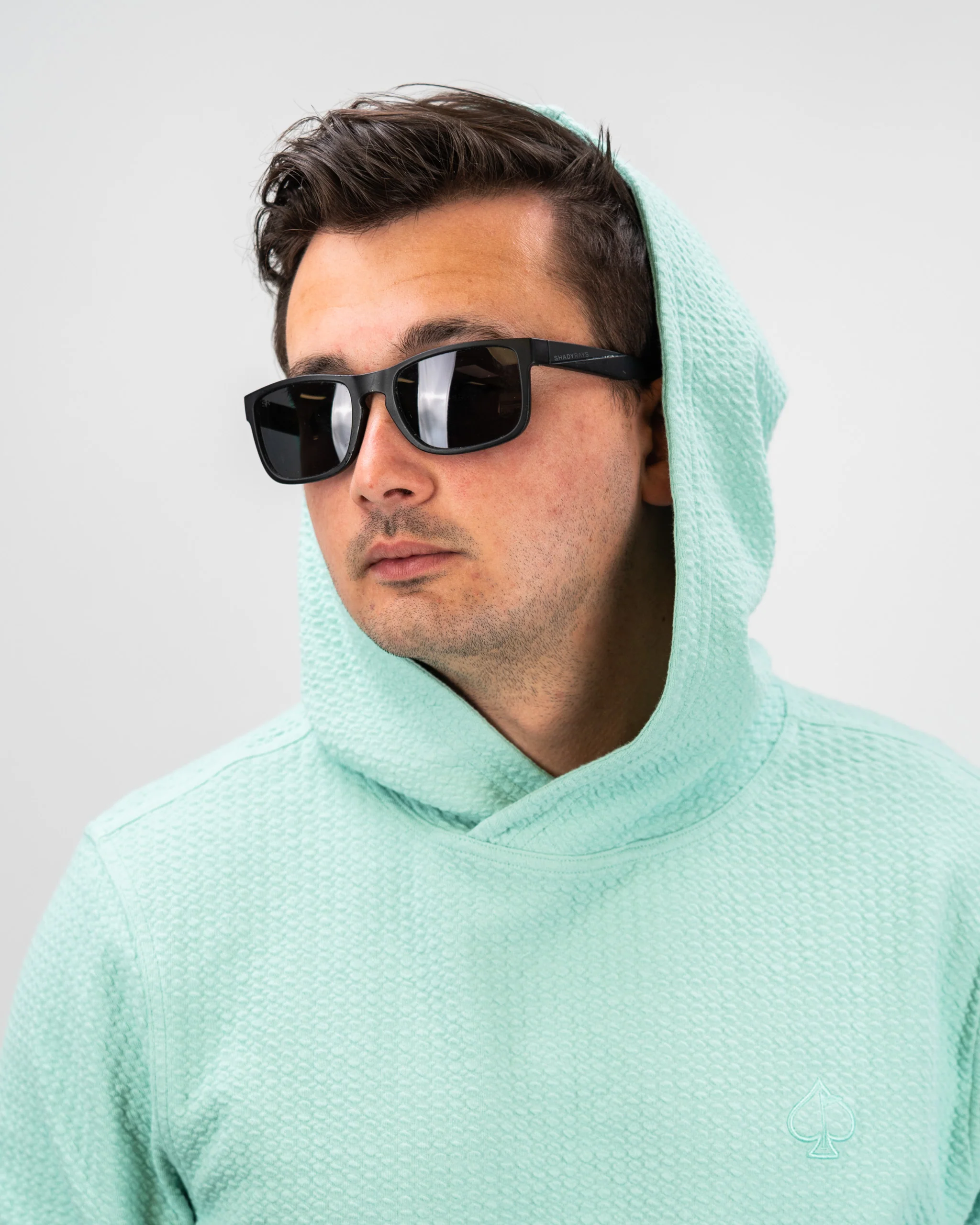 Player Preferred™ Waffle Knit Hoodie - Bright Mint - Image 16