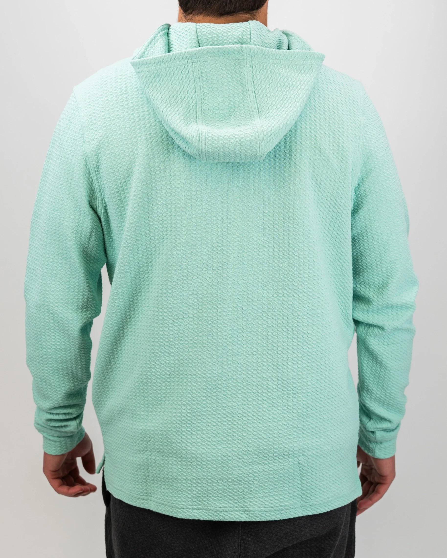 Player Preferred™ Waffle Knit Hoodie - Bright Mint - Image 4