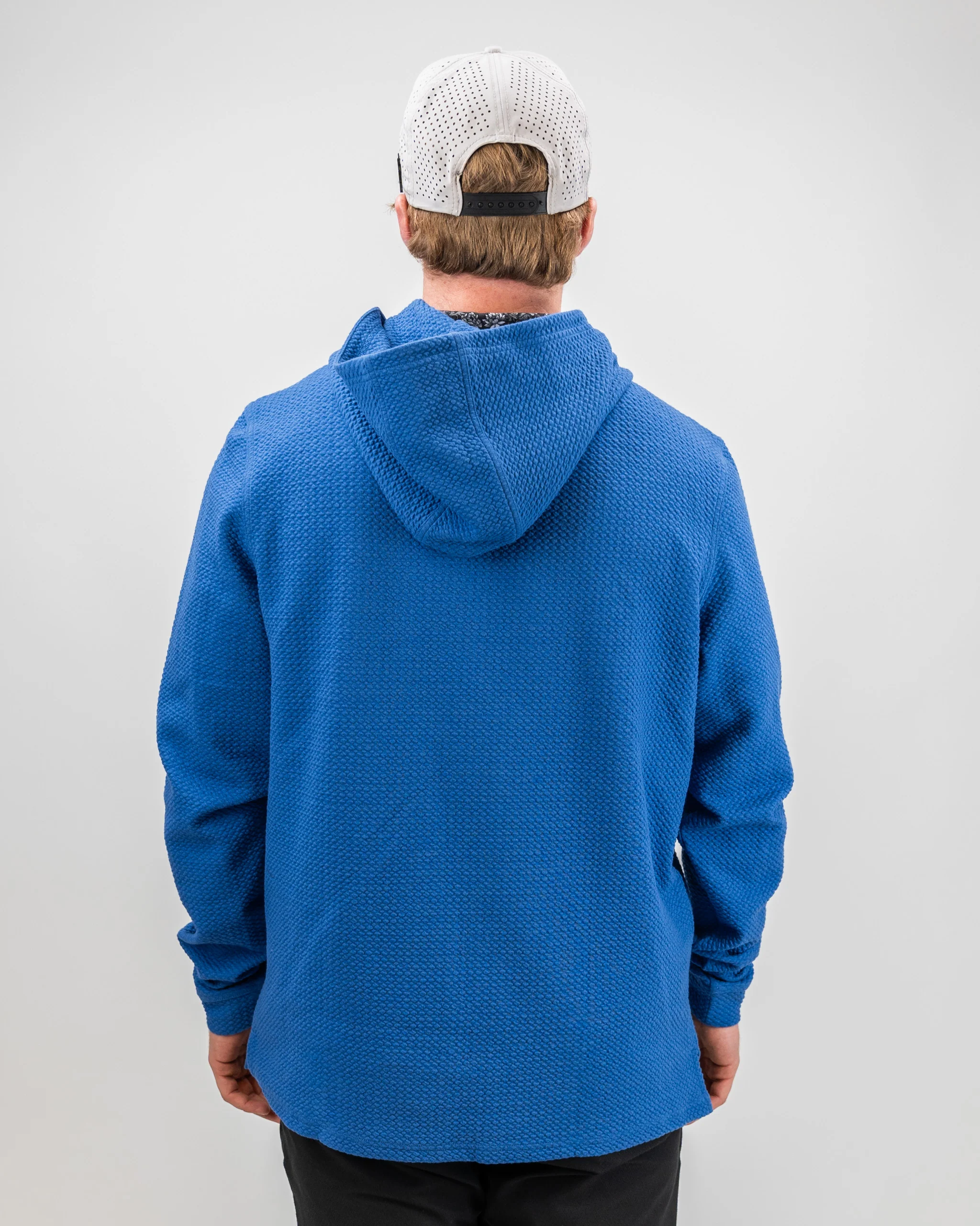 Player Preferred™ Waffle Knit Hoodie - Cobalt - Image 10