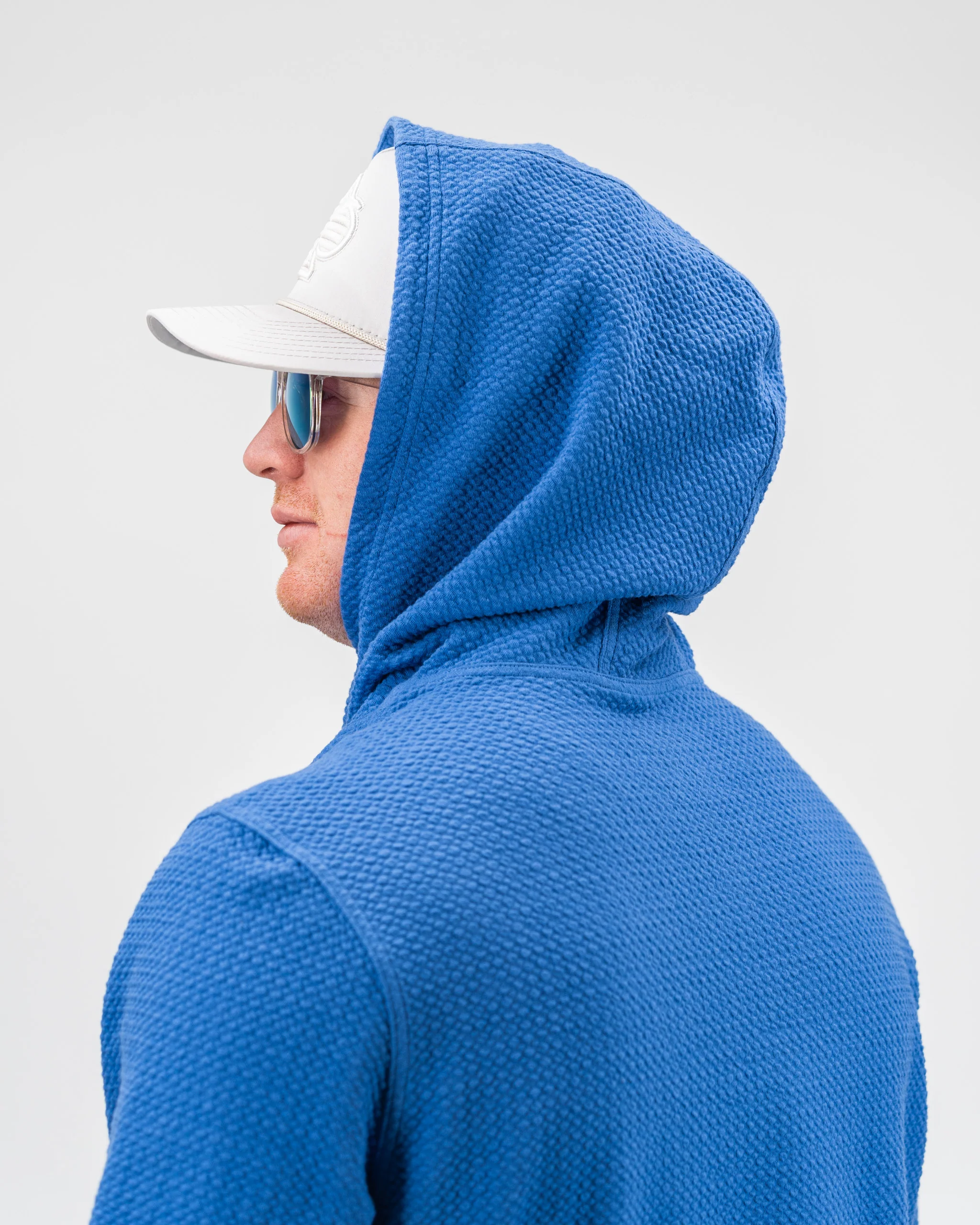 Player Preferred™ Waffle Knit Hoodie - Cobalt - Image 3