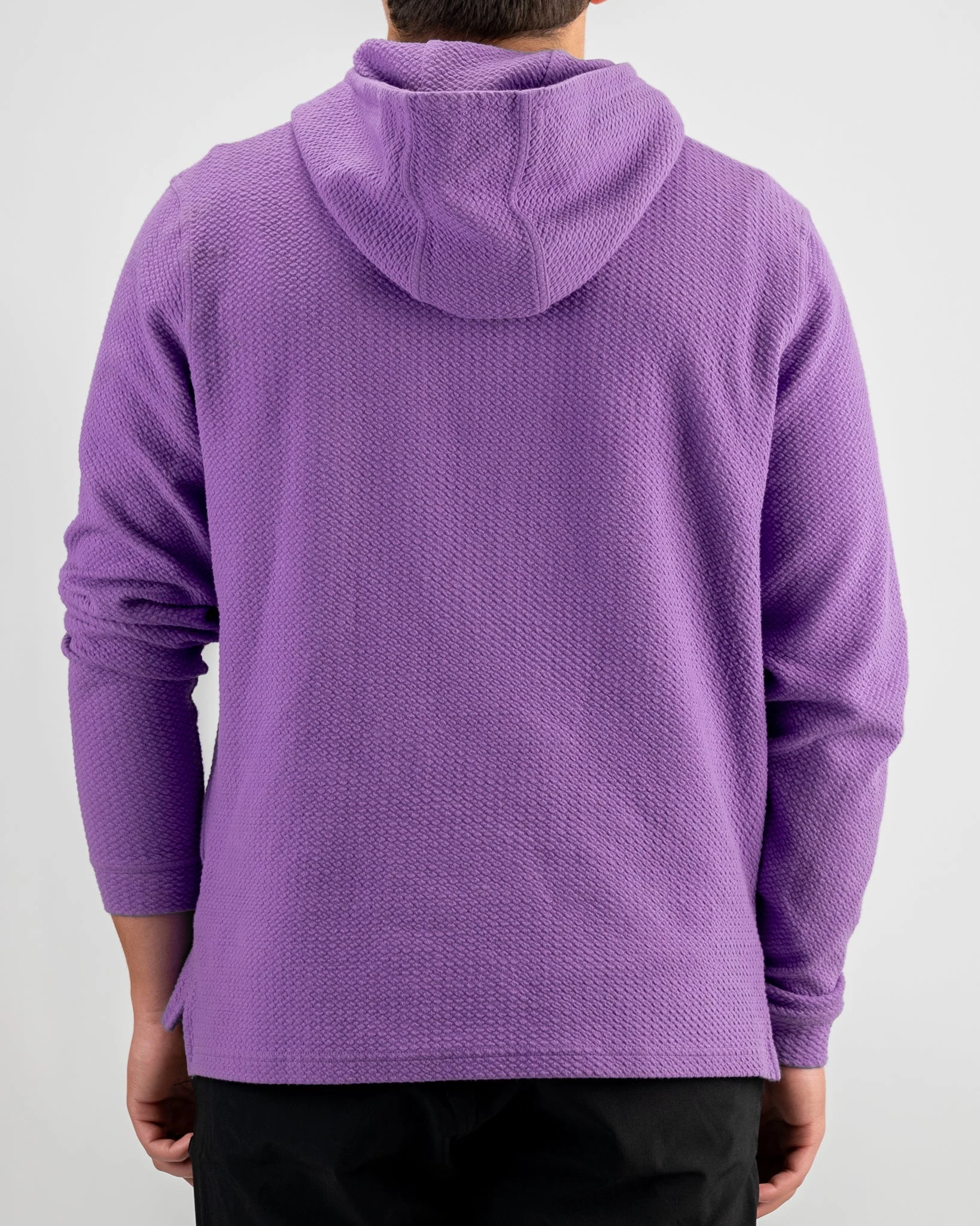 Player Preferred™ Waffle Knit Hoodie - Grape - Image 3