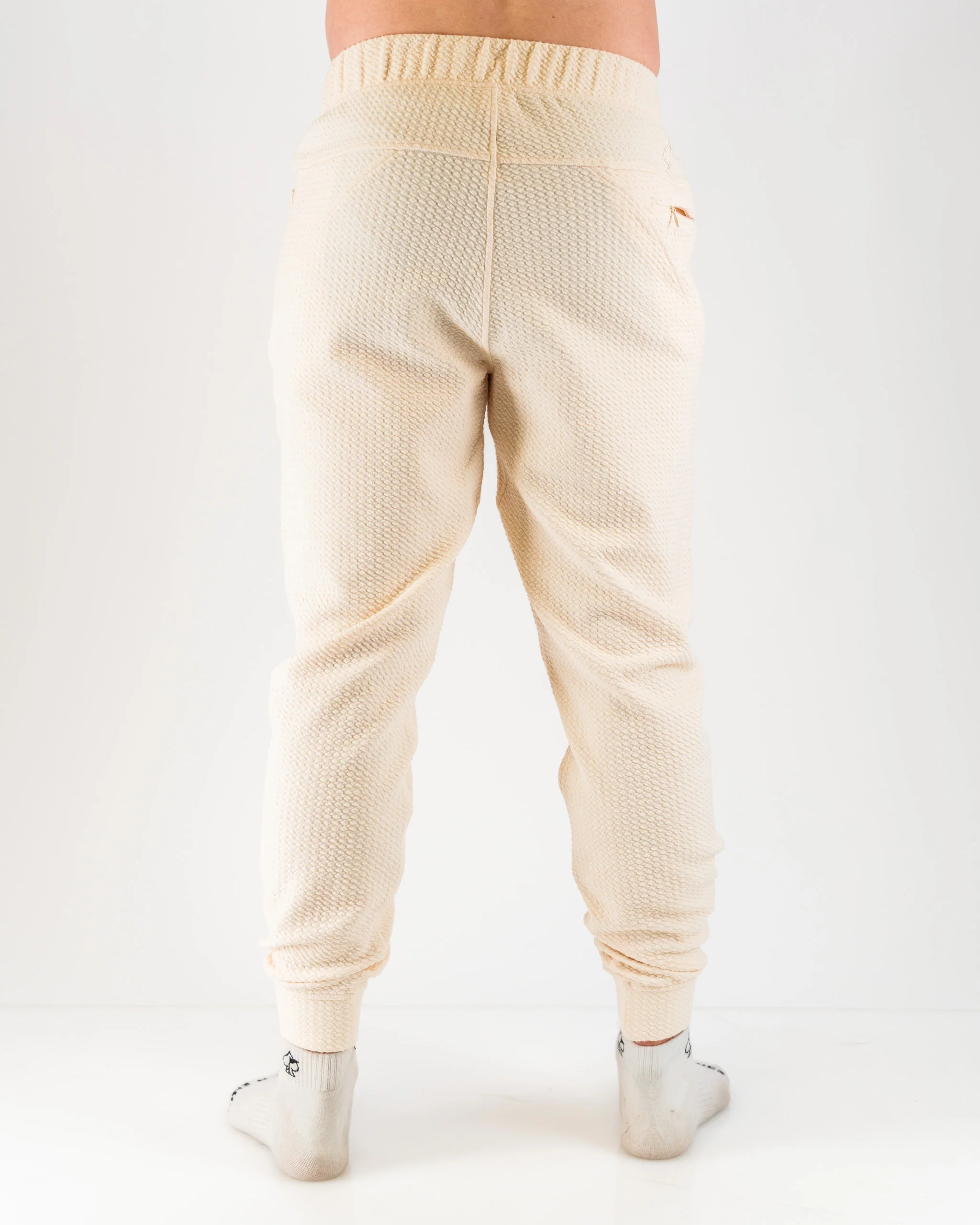 Player Preferred™ Waffle Knit Jogger - Cream - Image 4
