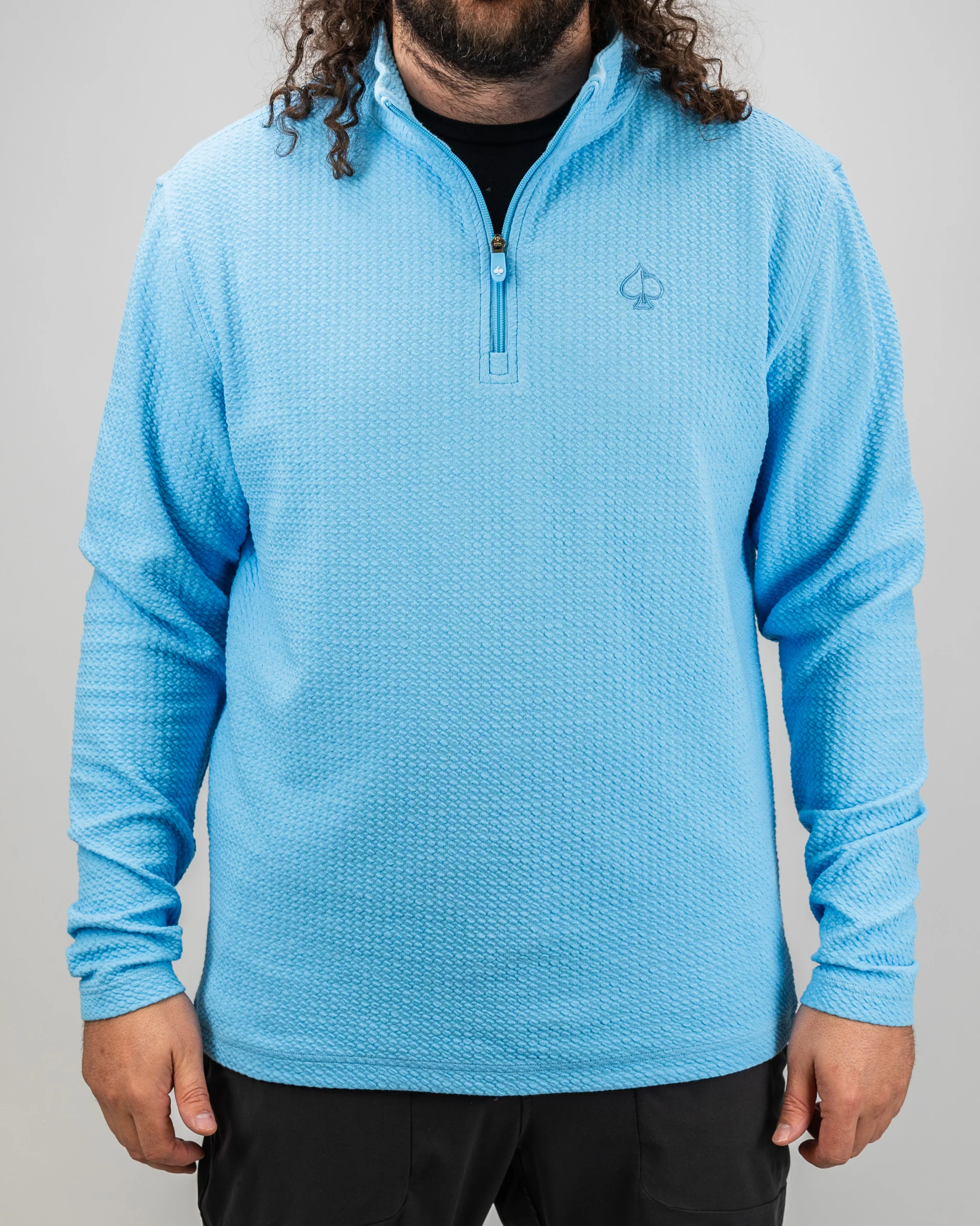 Player Preferred™ Waffle Knit Pullover - Blue Steel - Image 18