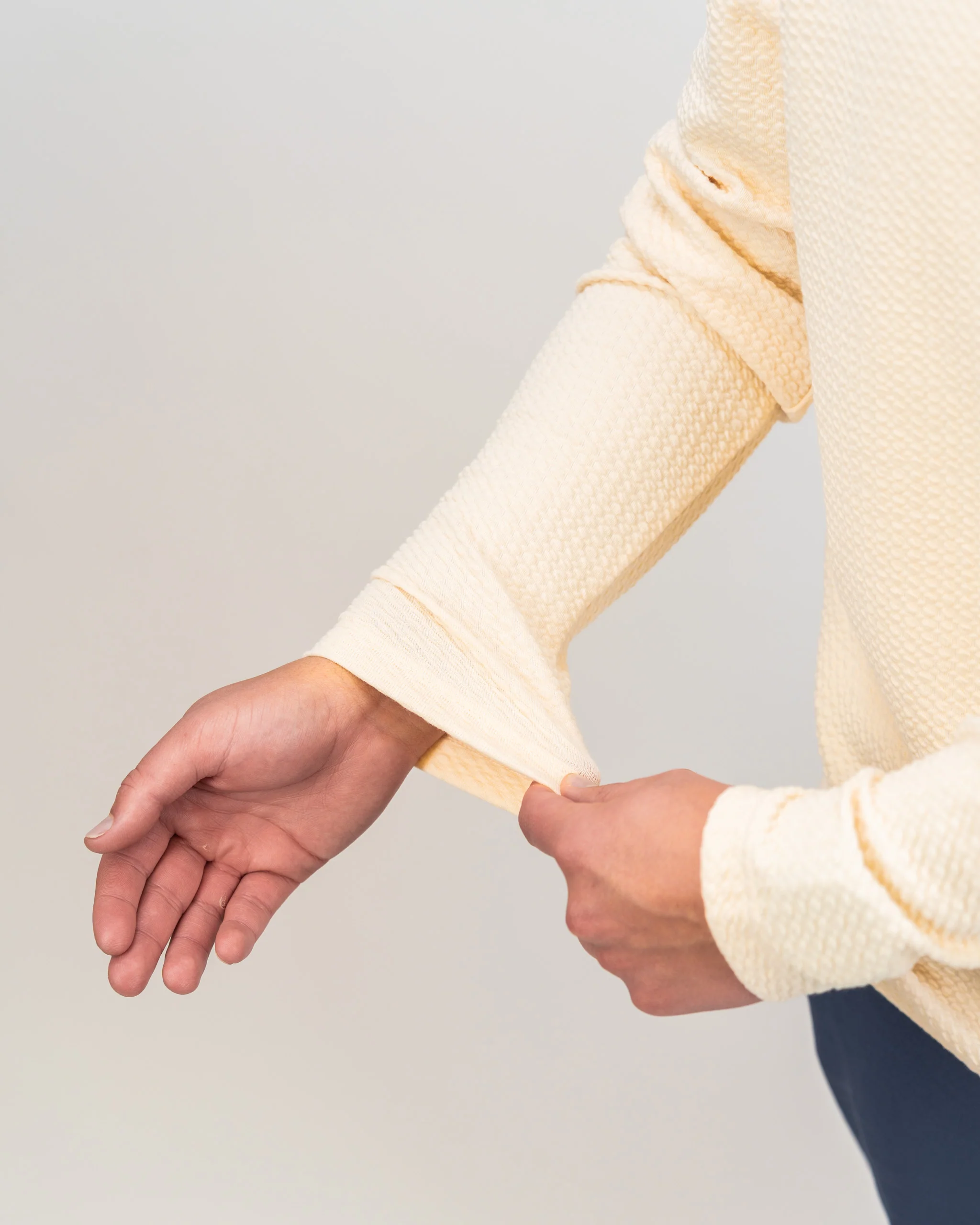 Player Preferred™ Waffle Knit Pullover - Cream - Image 5