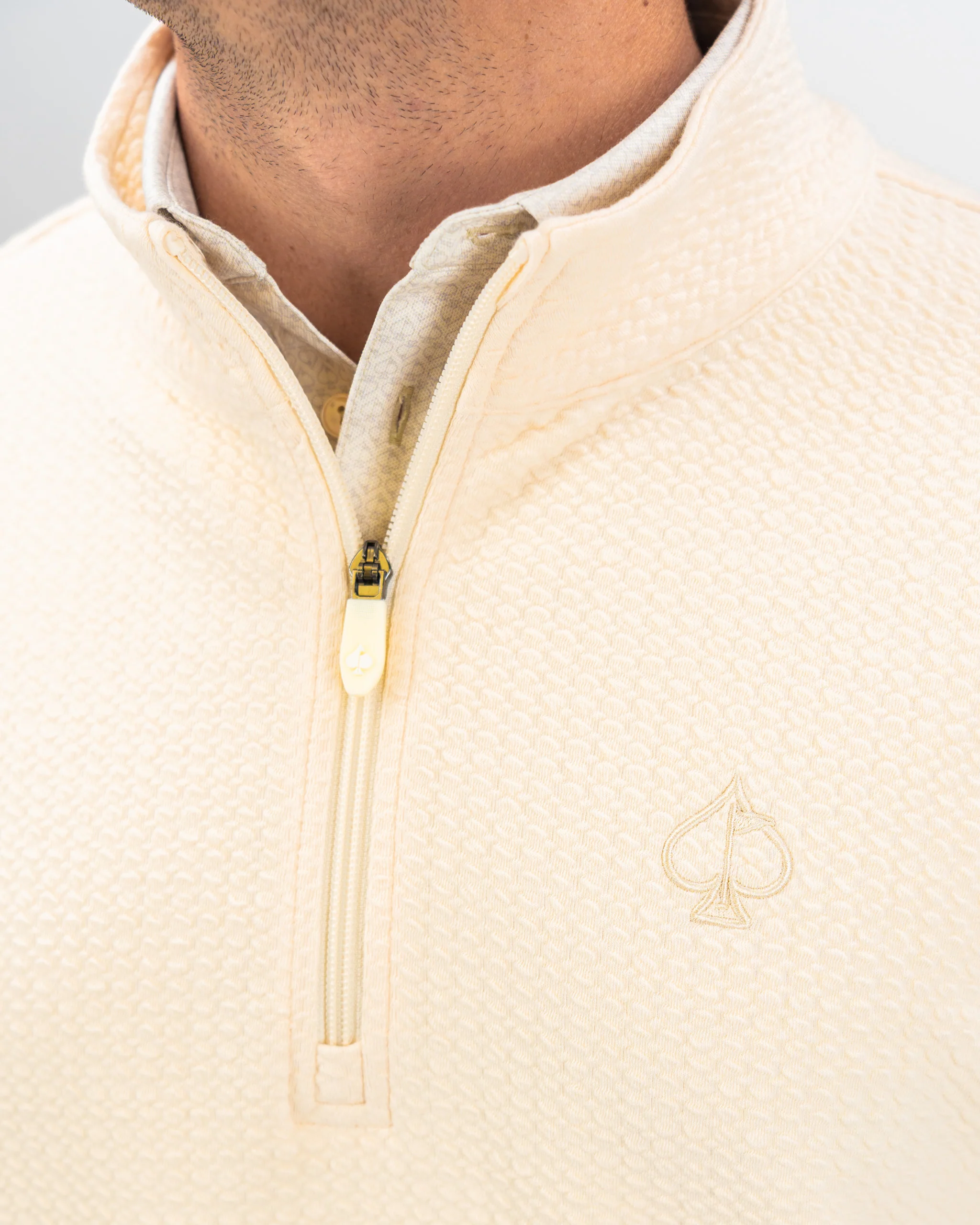 Player Preferred™ Waffle Knit Pullover - Cream - Image 6