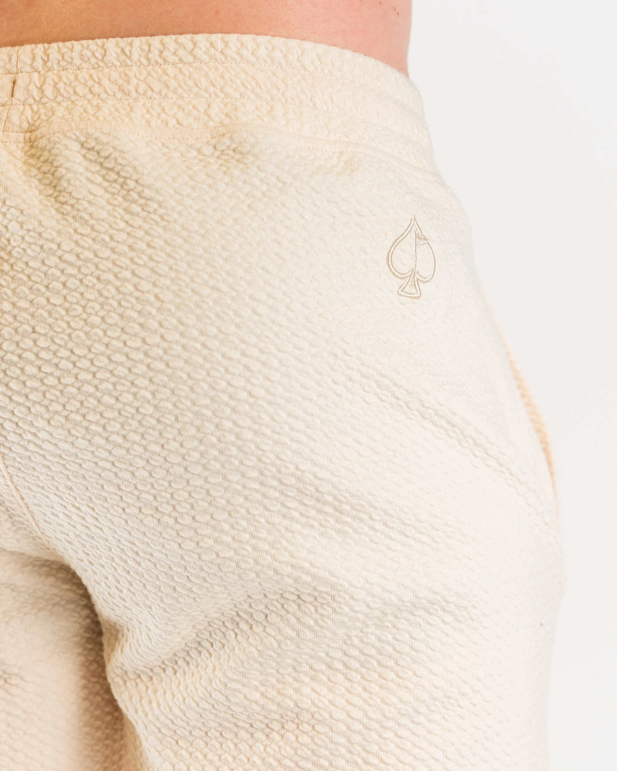 Player Preferred™ Waffle Knit Shorts - Cream - Image 4
