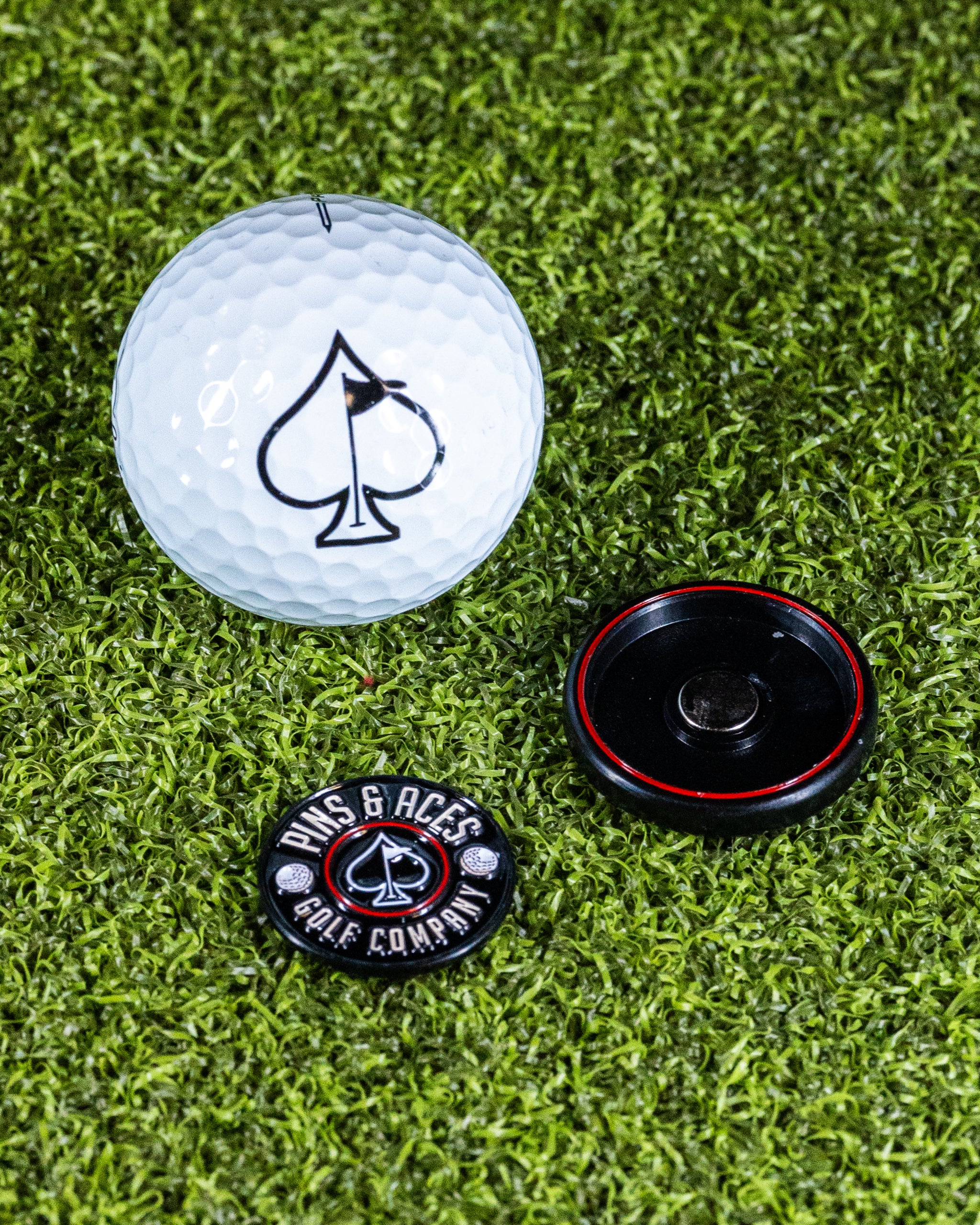 Pop Out Medallion Ball Marker - Black - Image 11