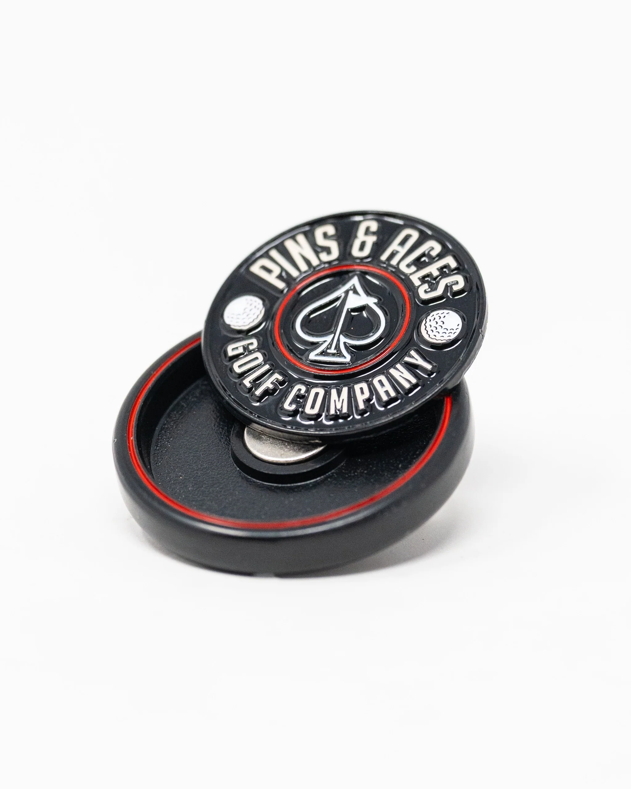 Pop Out Medallion Ball Marker - Black - Image 5