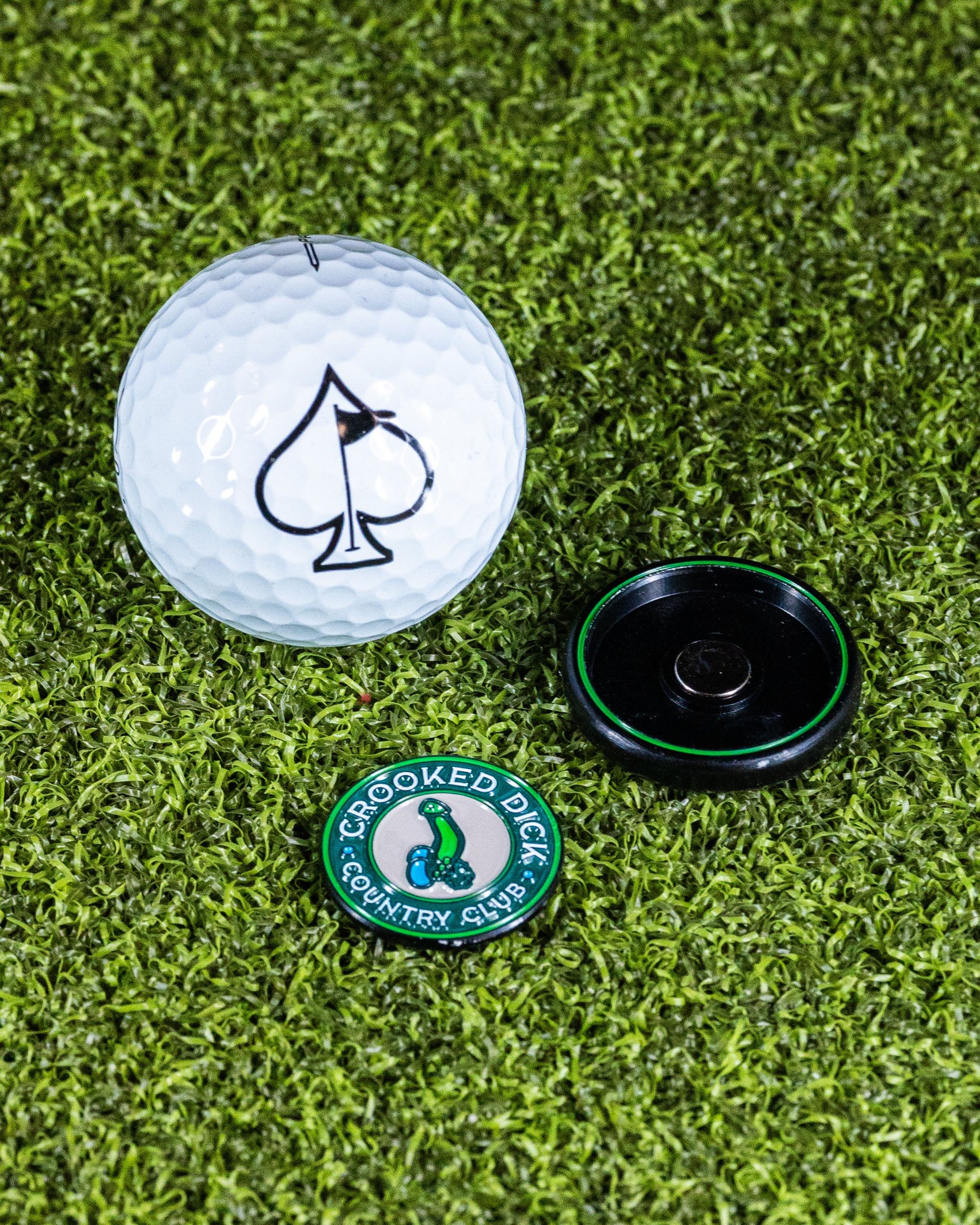 Pop Out Medallion Ball Marker - Crooked Dick - Image 11