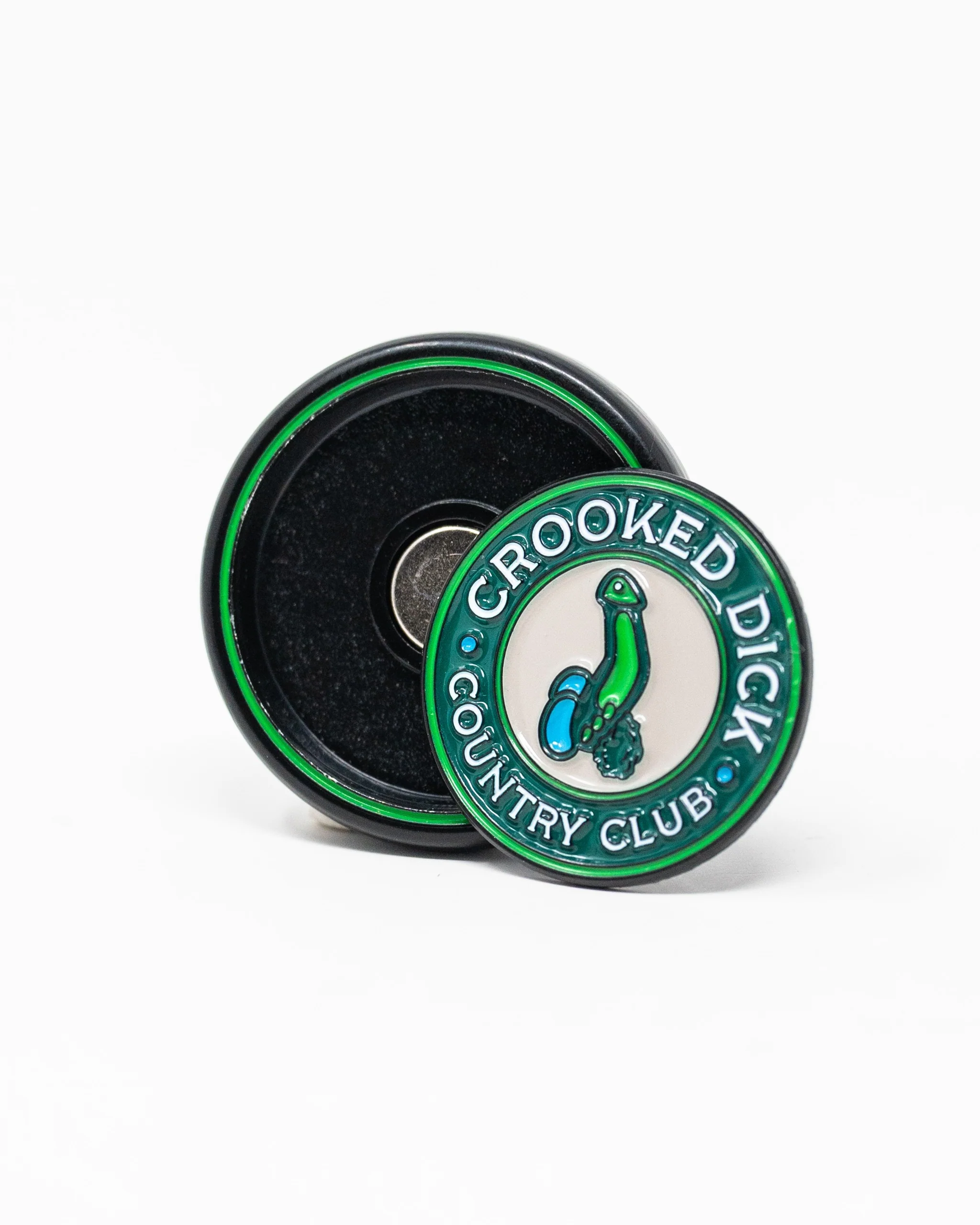 Pop Out Medallion Ball Marker - Crooked Dick - Image 4