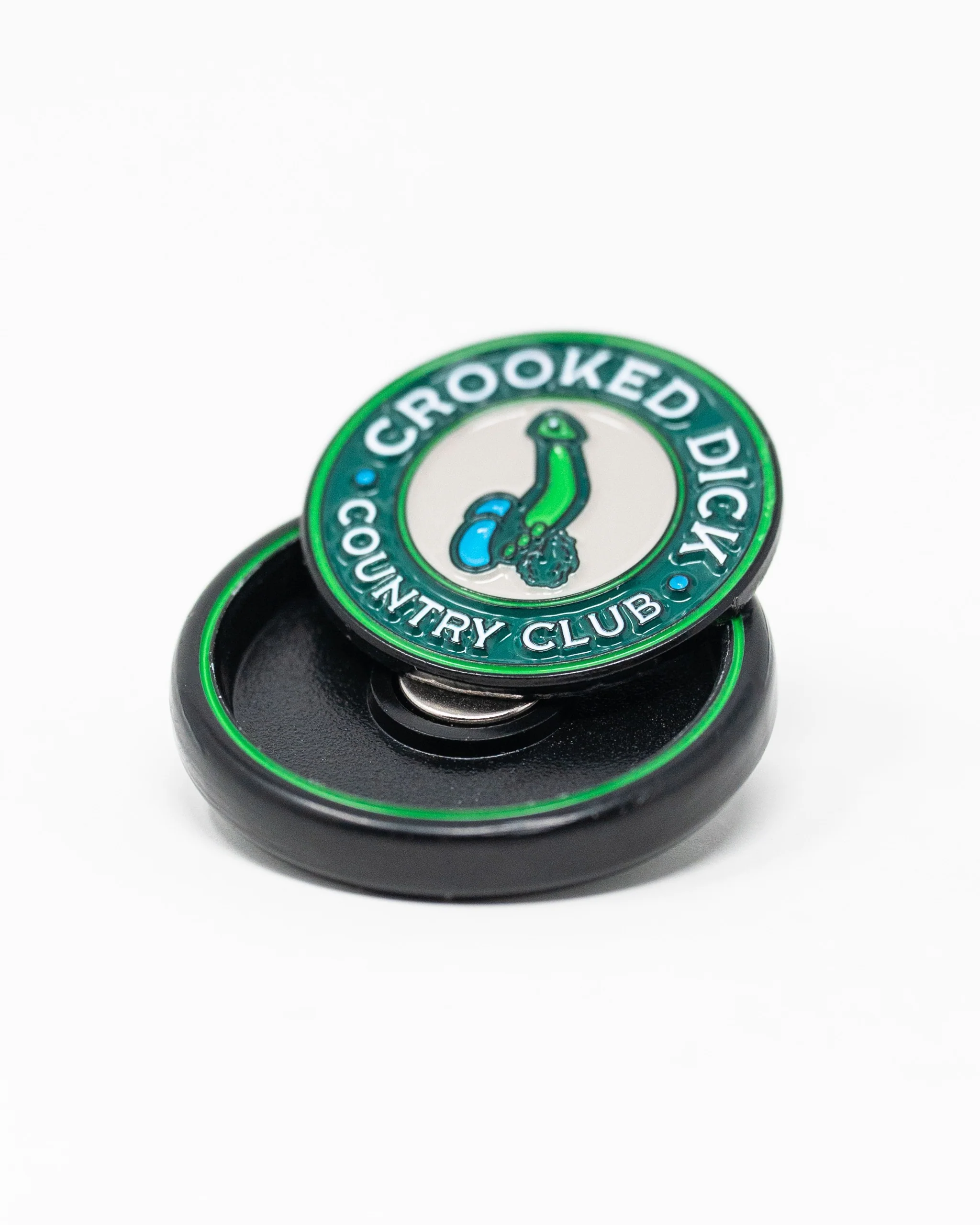 Pop Out Medallion Ball Marker - Crooked Dick - Image 5