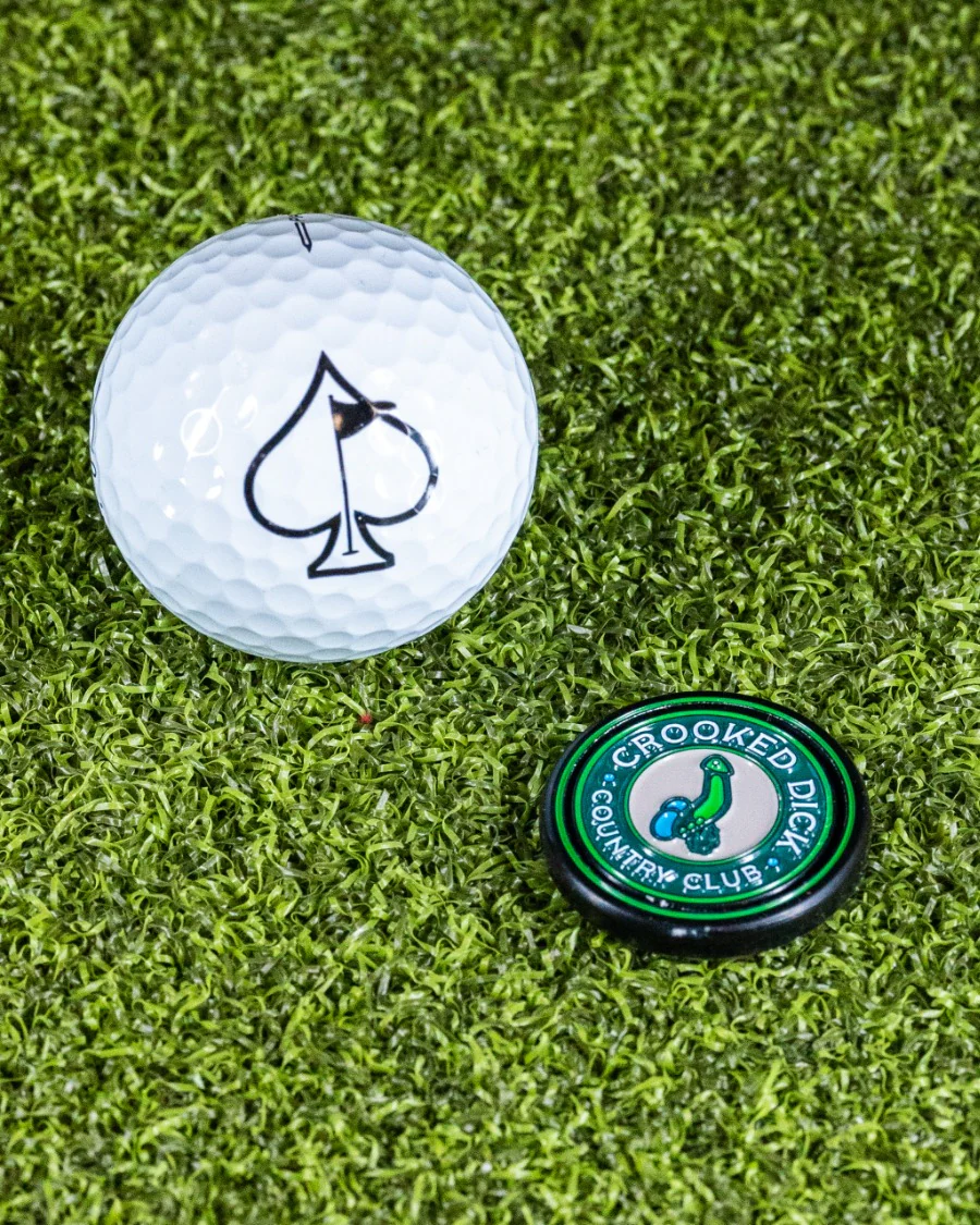 Pop Out Medallion Ball Marker - Crooked Dick - Image 8
